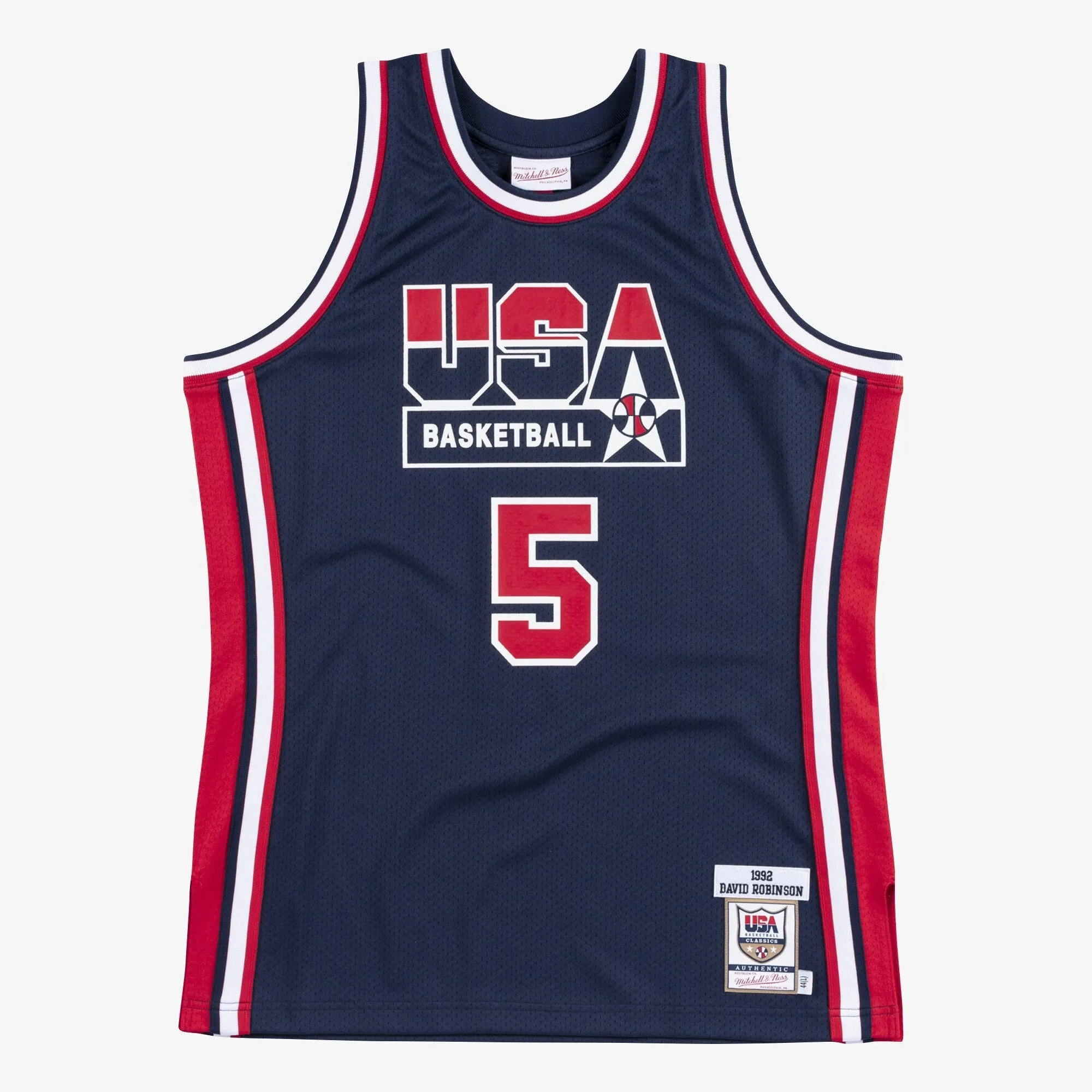 Mitchell & Ness Men's Authentic Jersey Team Usa 1992 David Robinson Jerseys sold by Zulily