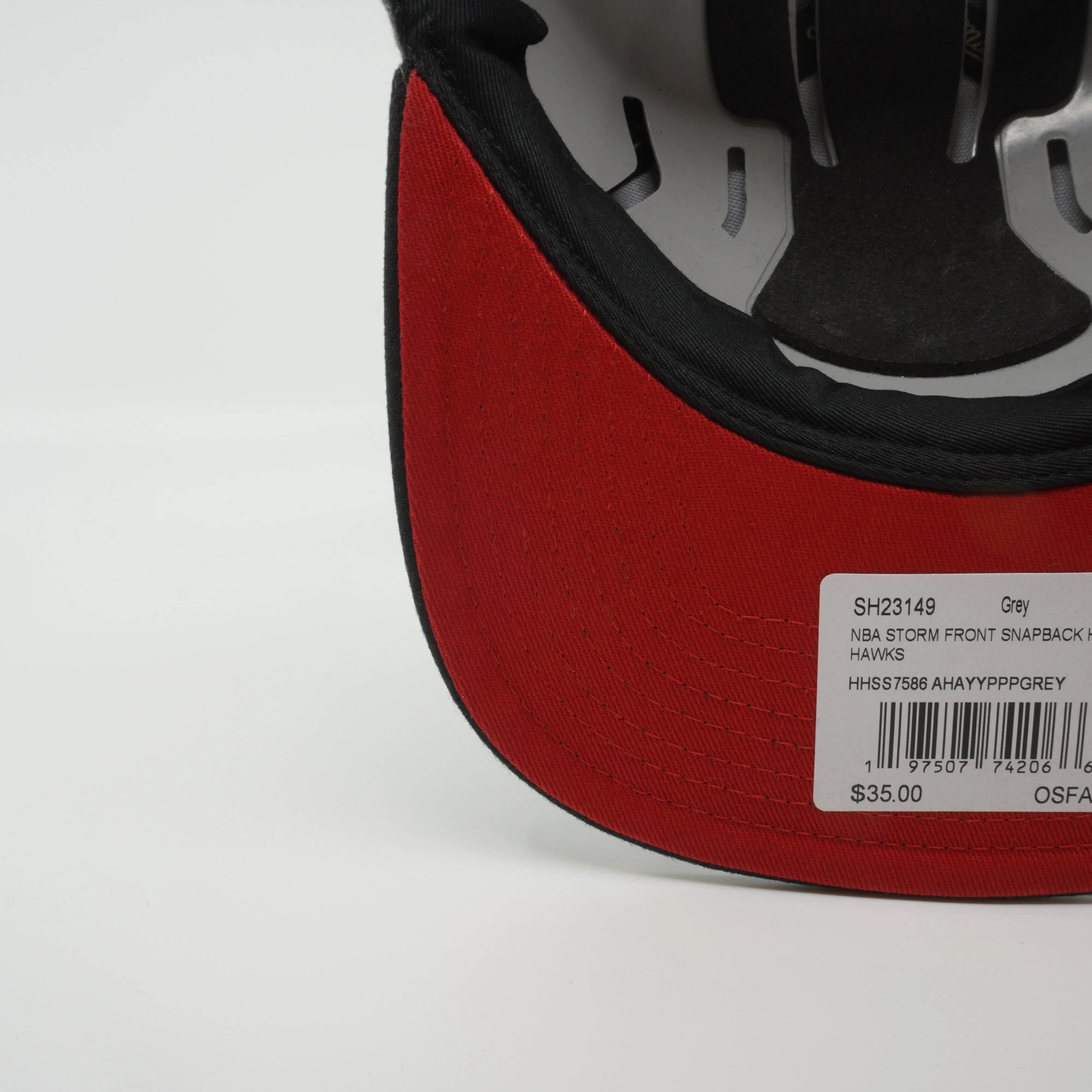 Mitchell & Ness Men's NBA Storm Front Snapback Hwc Hawks Snapback Caps sold by Zulily product image thumbnail 5