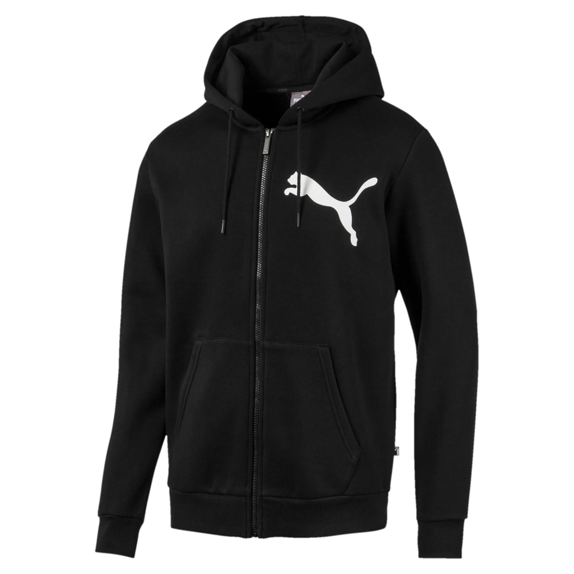 Puma Men's Big Logo Full Zip Hoody Fleece Sweaters sold by Zulily product image thumbnail 4