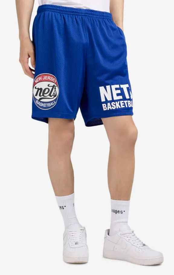Mitchell & Ness Men's NBA Gameday Mesh 7In Shorts Vintage Logo Nets sold by Zulily