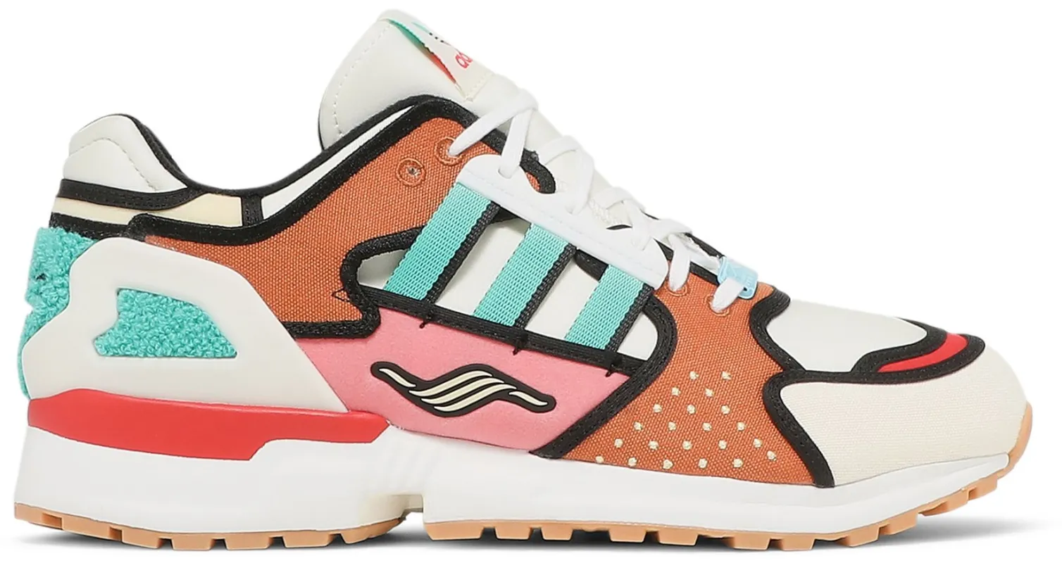 adidas Men's Zx 10000 'The Simpsons Krusty Burger' Sneakers made by Adidas