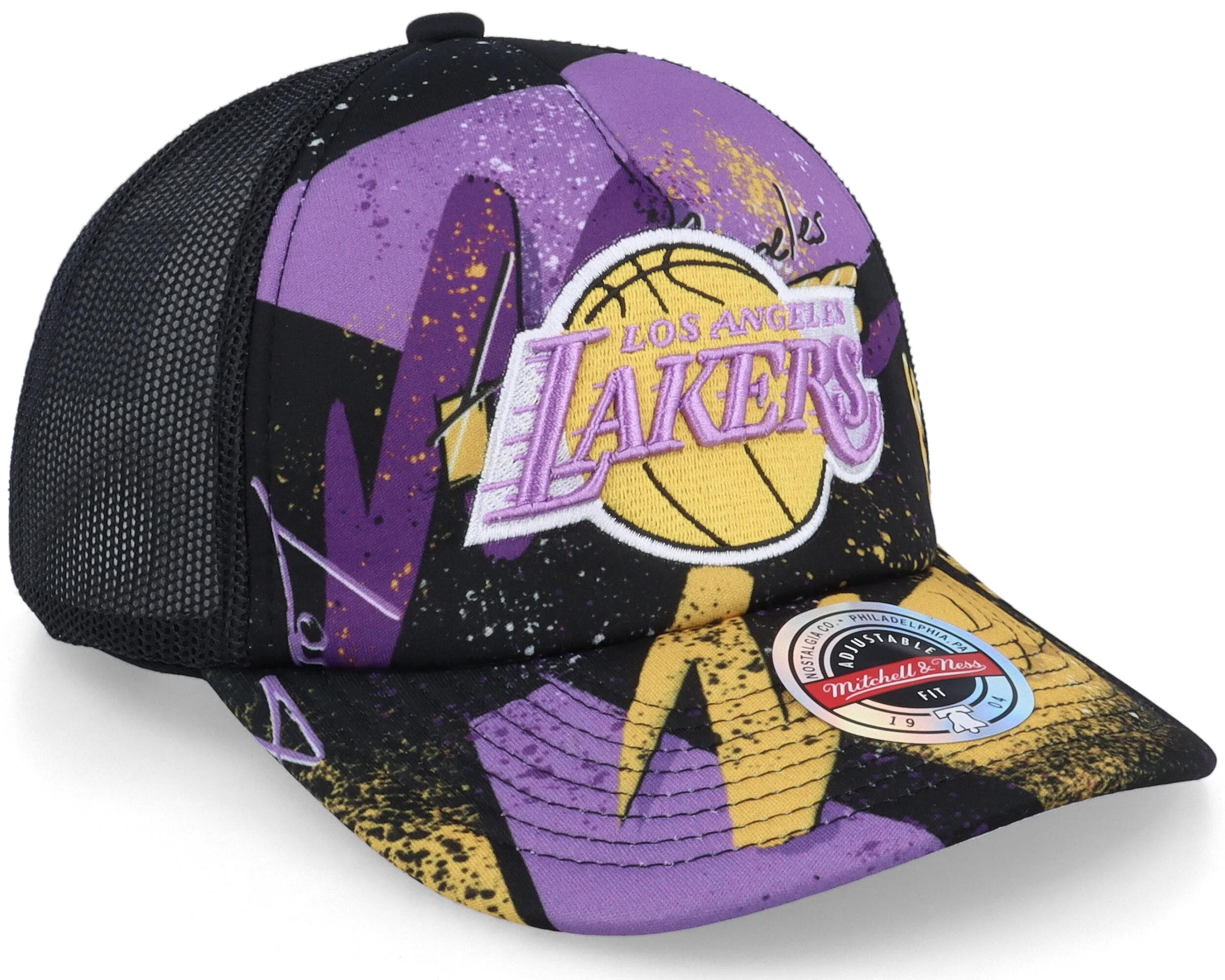 Mitchell & Ness Men's NBA La Lakers Hyper Trucker Snapback sold by Zulily product image thumbnail 2