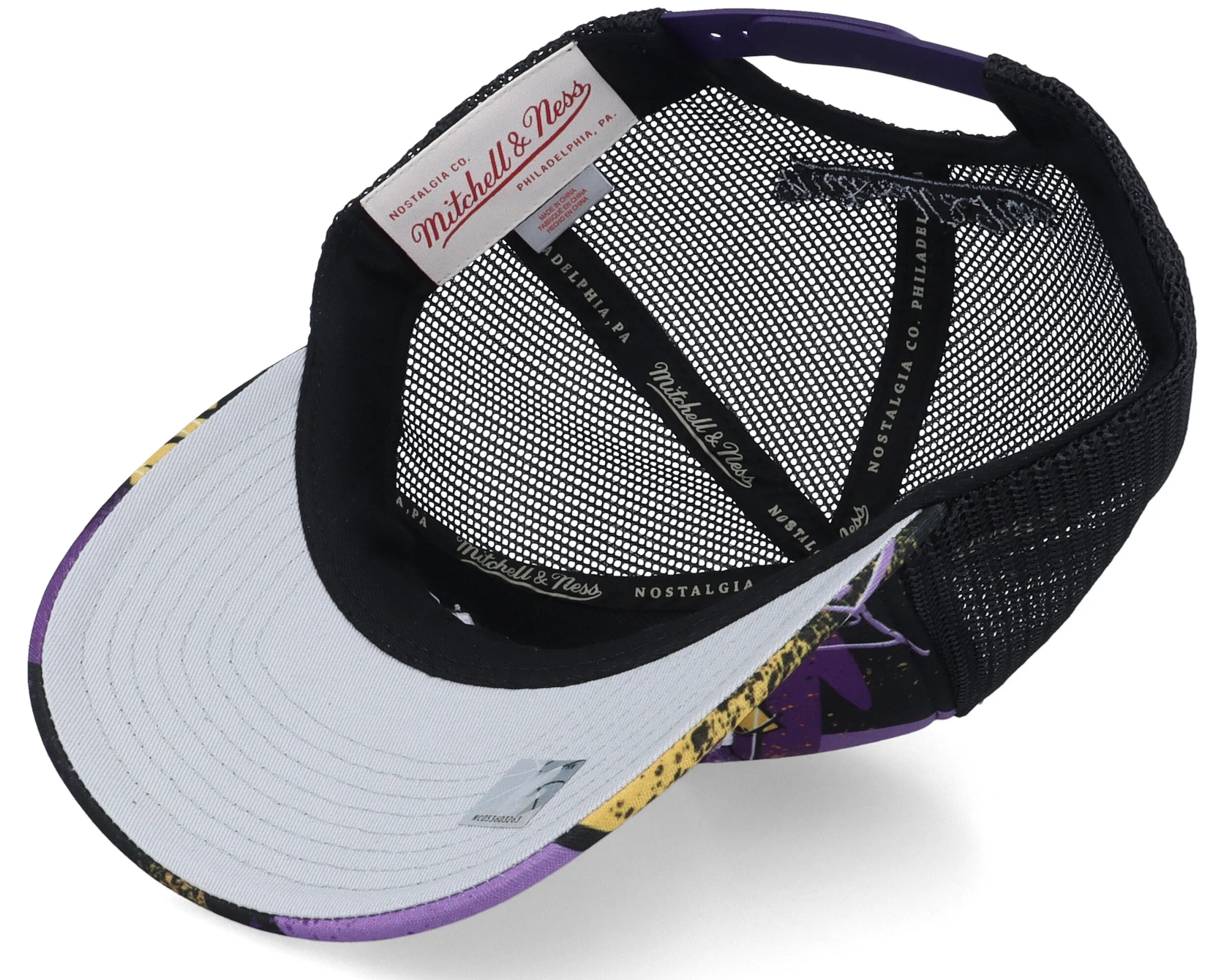 Mitchell & Ness Men's NBA La Lakers Hyper Trucker Snapback sold by Zulily product image thumbnail 4