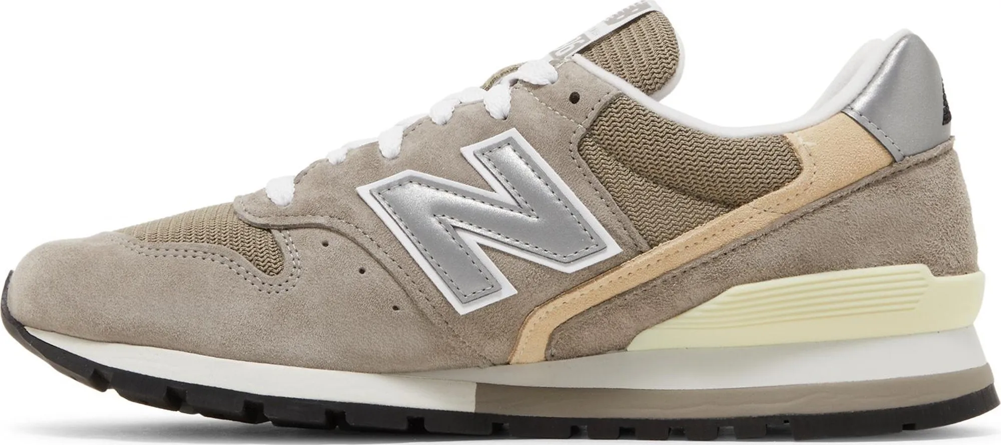 New Balance Men's 996 Made In Usa 'Grey Silver' Sneakers sold by Zulily product image thumbnail 3