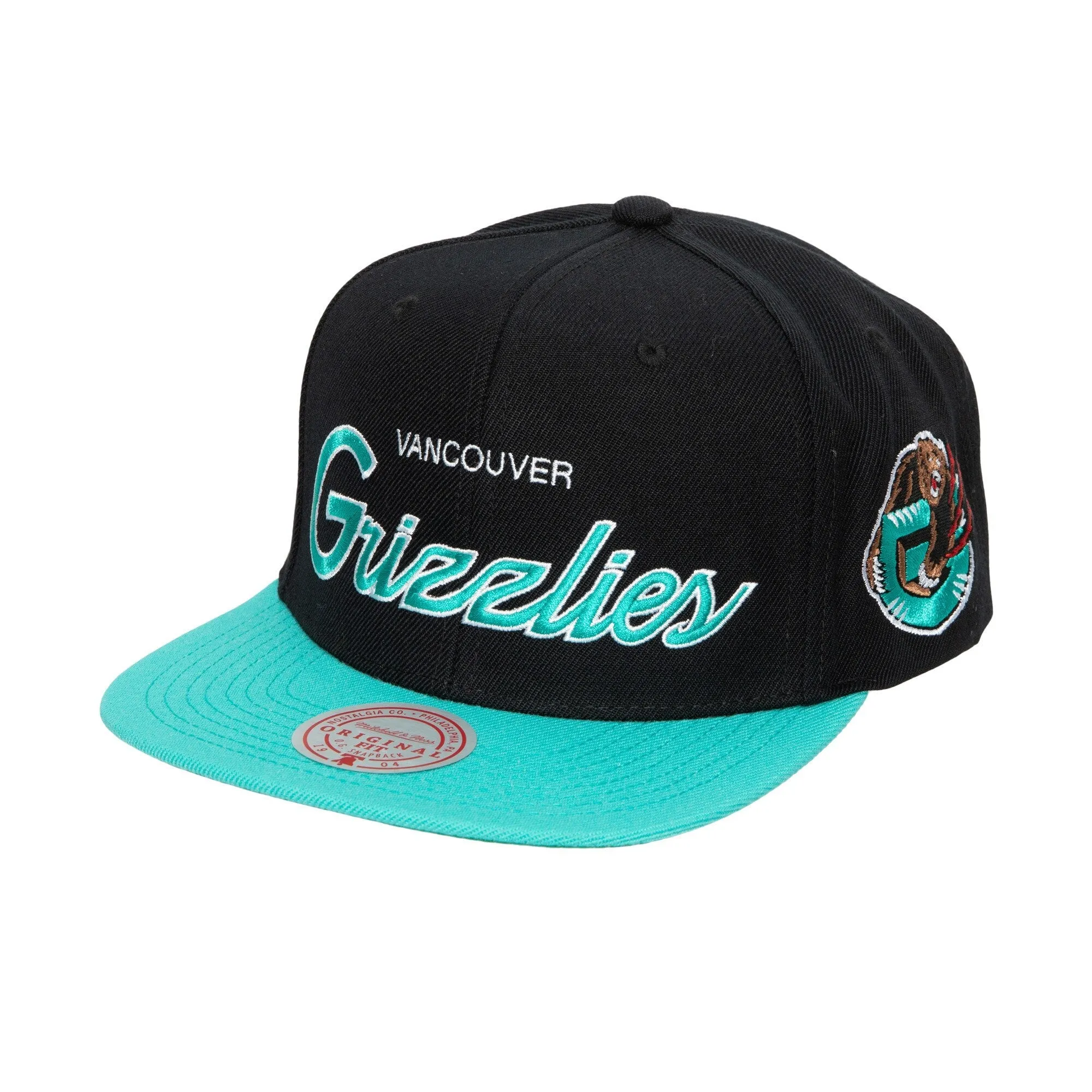 Mitchell & Ness Men's NBA Team Script 2.0 Snapback Hwc Grizzlies Snapback Caps sold by Zulily