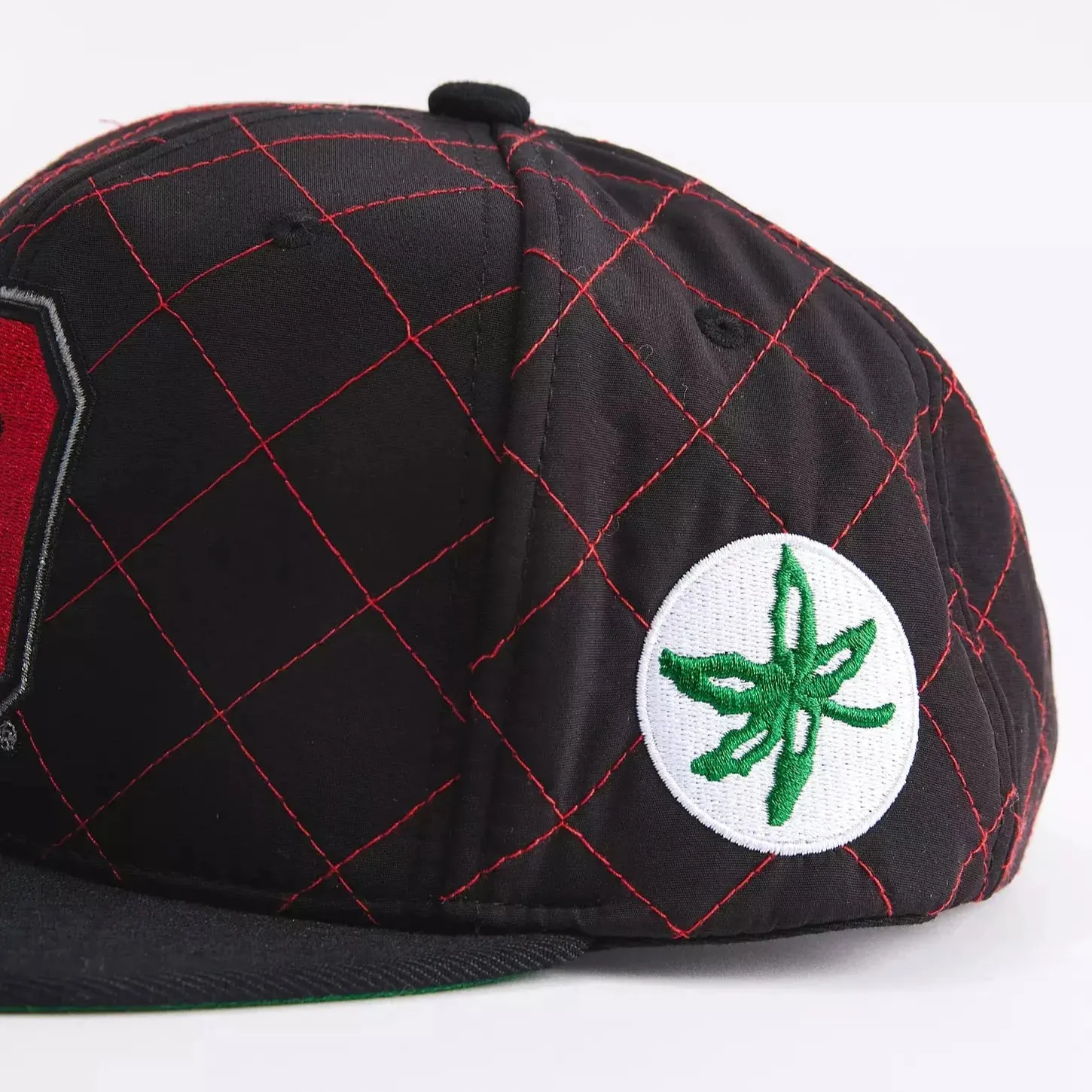 Mitchell & Ness Men's Ncaa Quilted Taslan Snapback Ohio State Snapback Caps sold by Zulily product image thumbnail 3