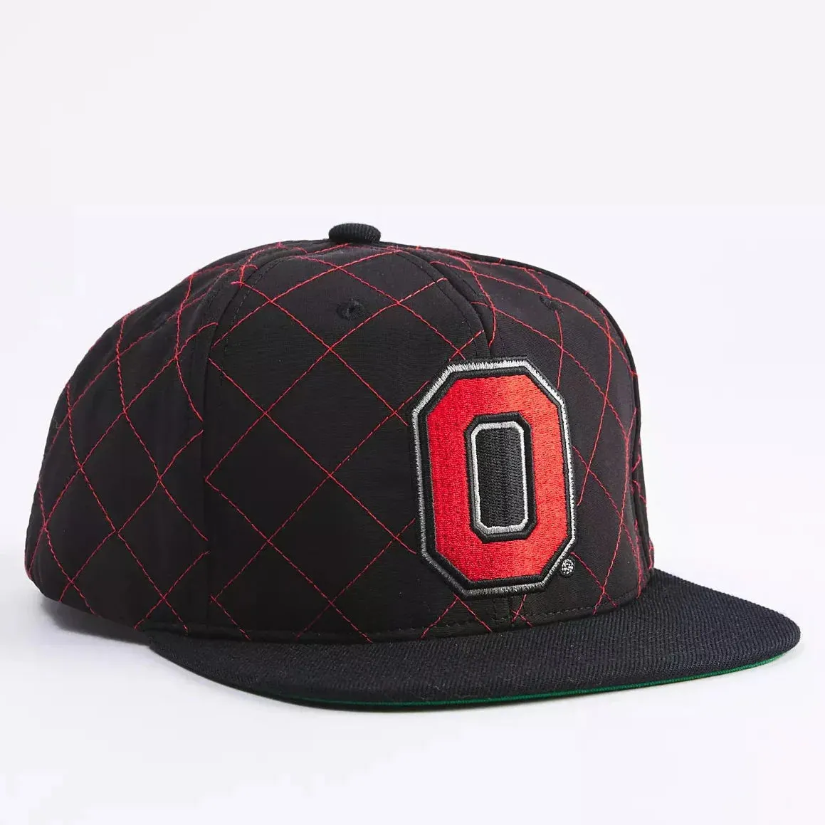 Mitchell & Ness Men's Ncaa Quilted Taslan Snapback Ohio State Snapback Caps sold by Zulily