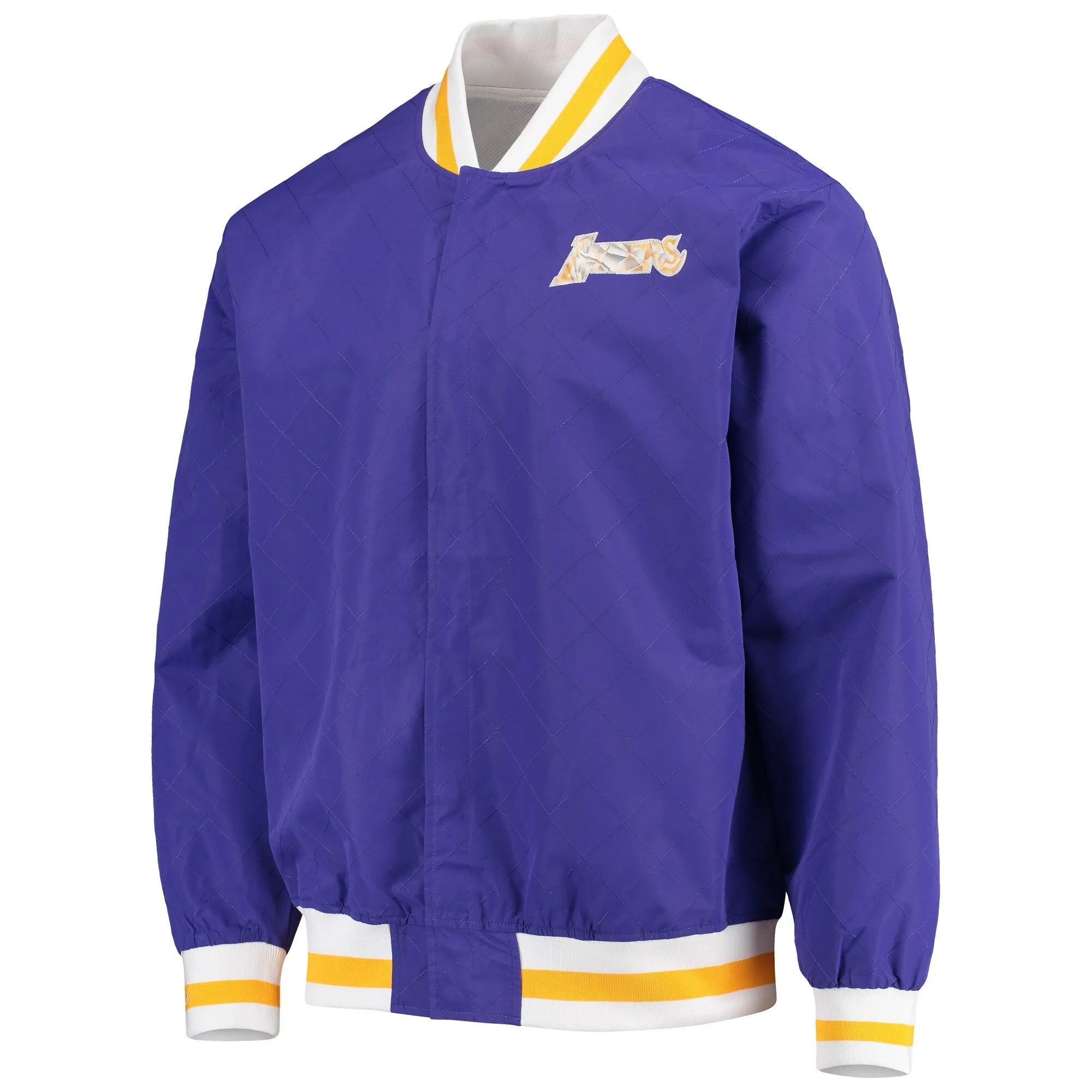 Mitchell & Ness Men's 75Th Anni Warm Up Jacket Lakers Jackets sold by Zulily product image thumbnail 2