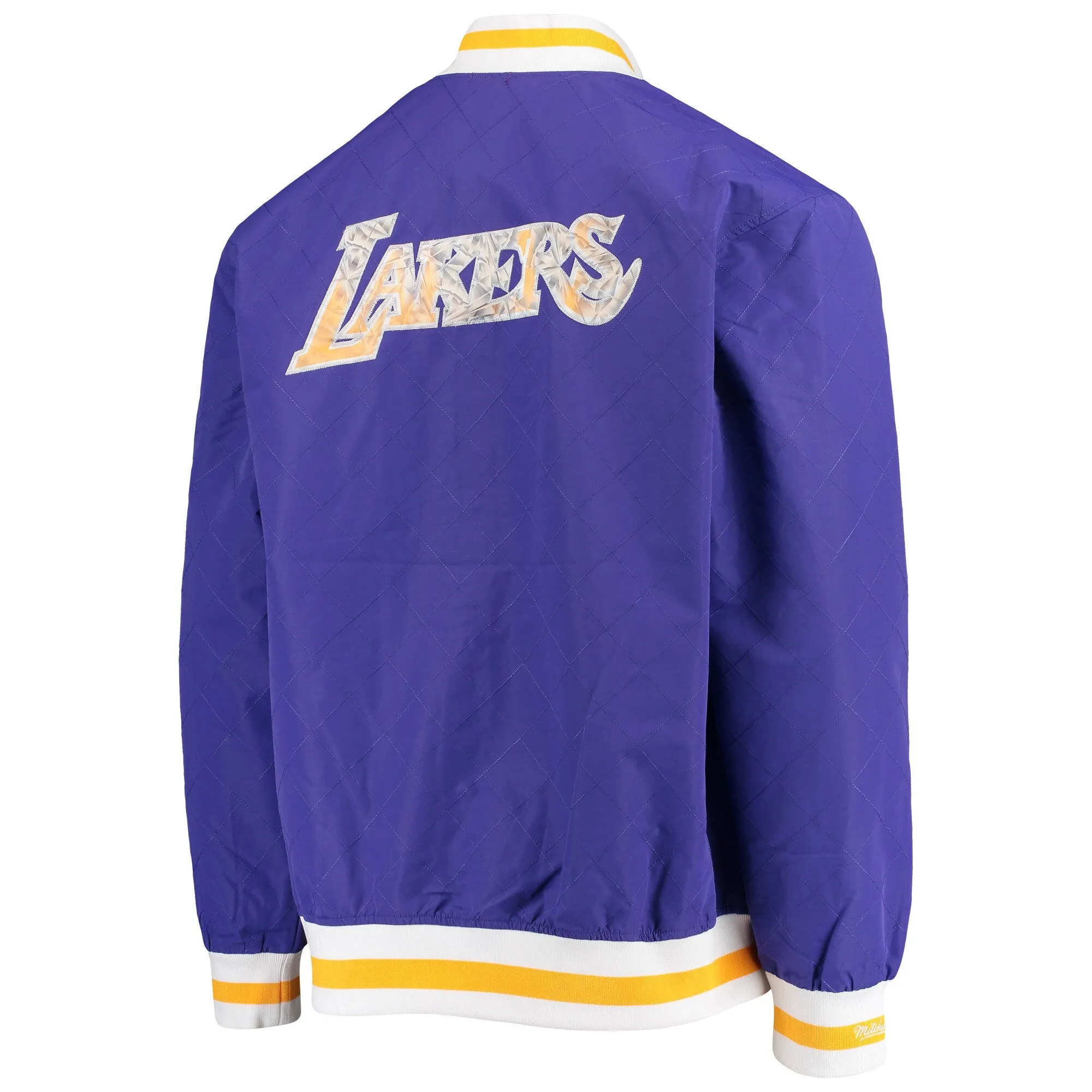 Mitchell & Ness Men's 75Th Anni Warm Up Jacket Lakers Jackets sold by Zulily product image thumbnail 3