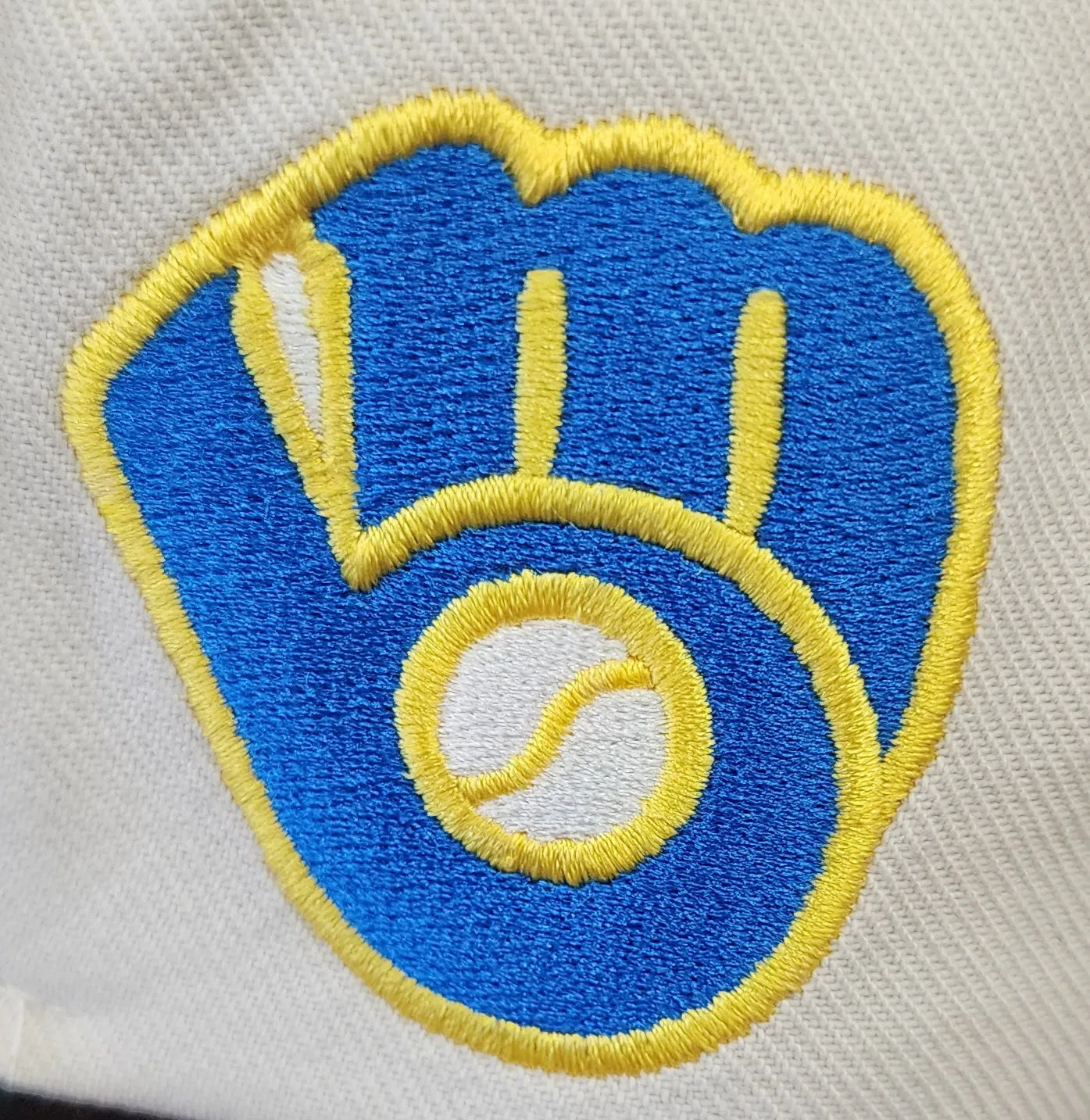 Mitchell & Ness Men's MLB Off Word Pro Snapback Coop Brewers Snapback Caps sold by Zulily product image thumbnail 2