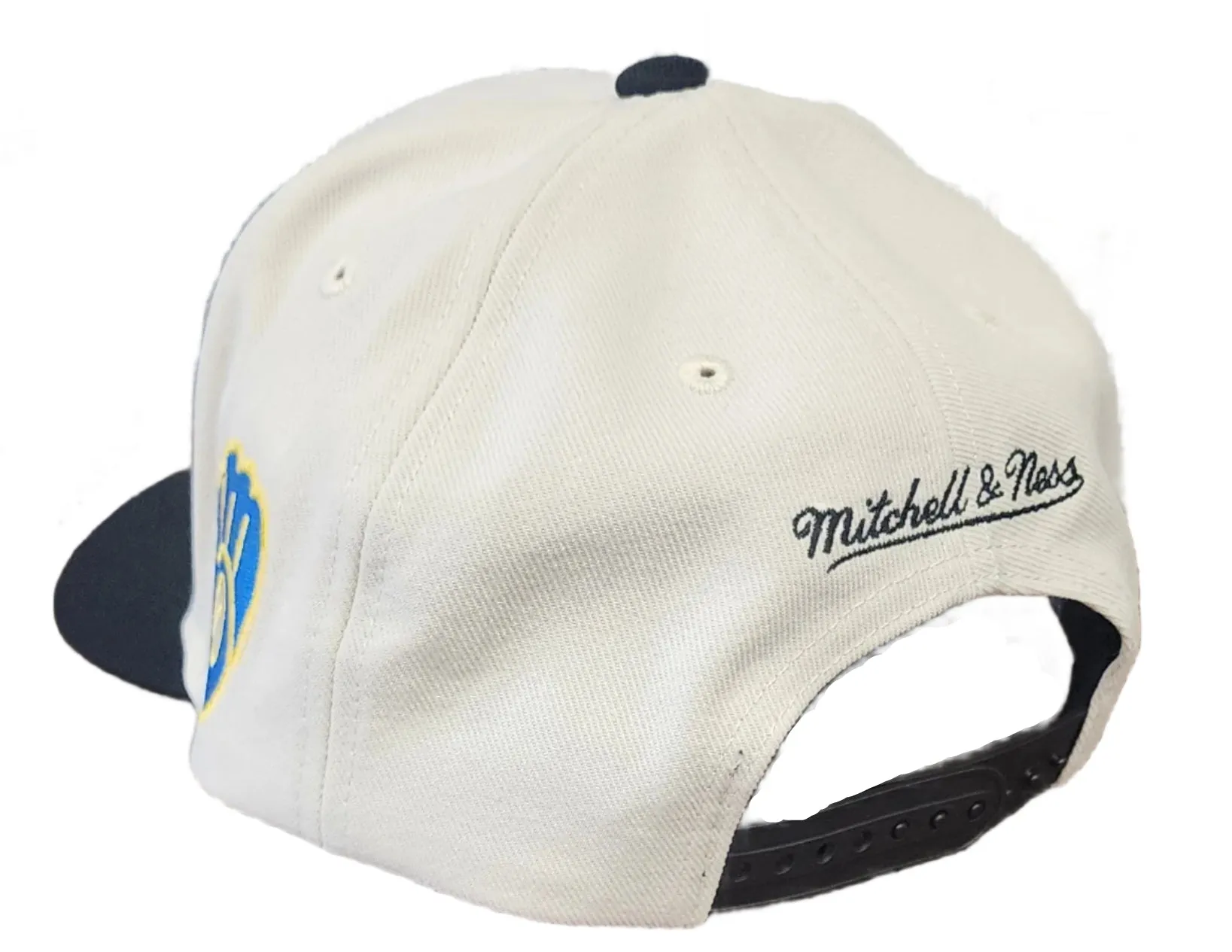 Mitchell & Ness Men's MLB Off Word Pro Snapback Coop Brewers Snapback Caps sold by Zulily product image thumbnail 3