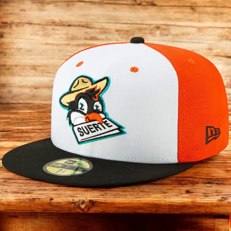 New Era Men's Milb Pajaritos De Norfolk - Norfolk Tides 5950 59Fifty sold by Zulily