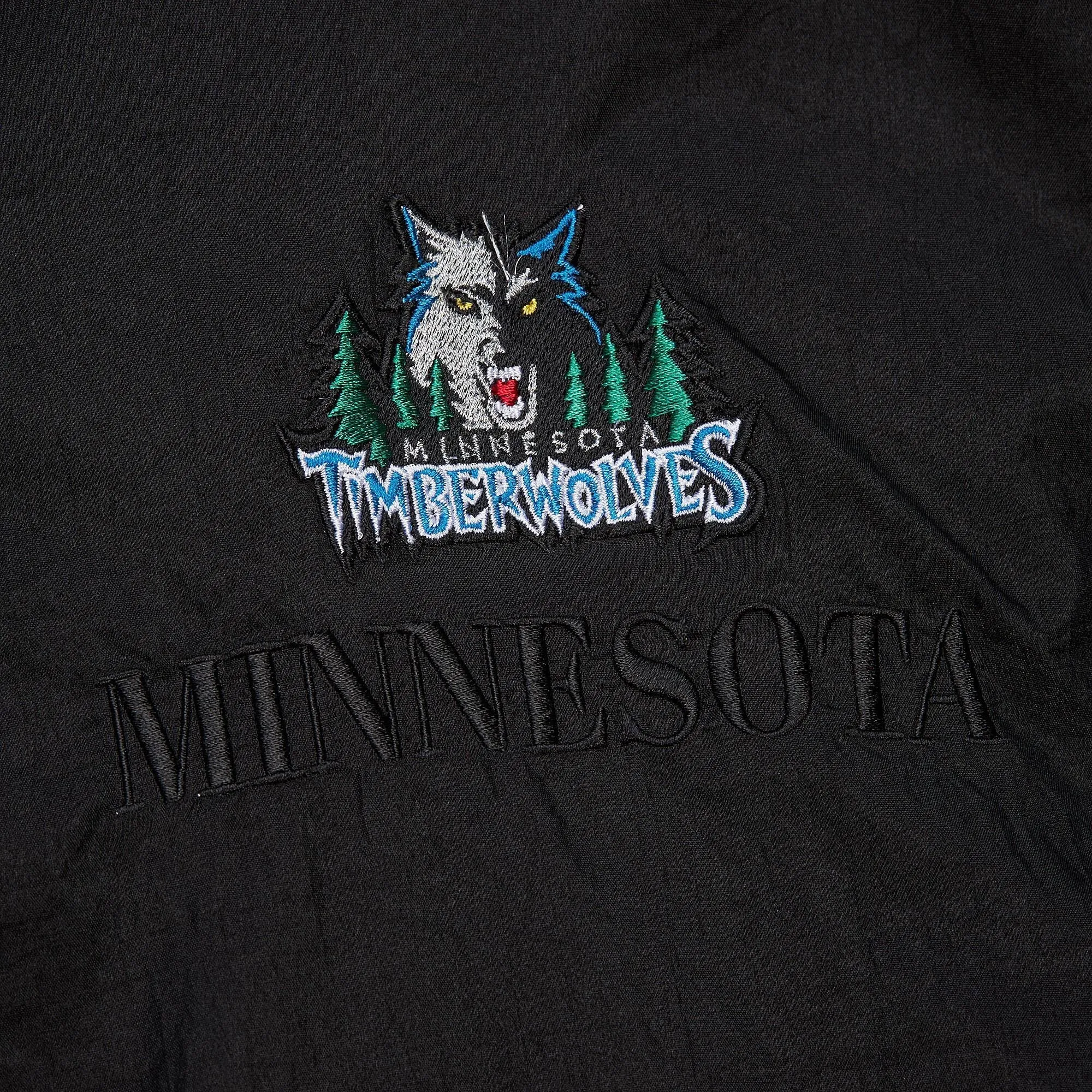 Mitchell & Ness Men's NBA Team Og 3.0 Anorak Vintage Logo Timberwolves sold by Zulily product image thumbnail 4