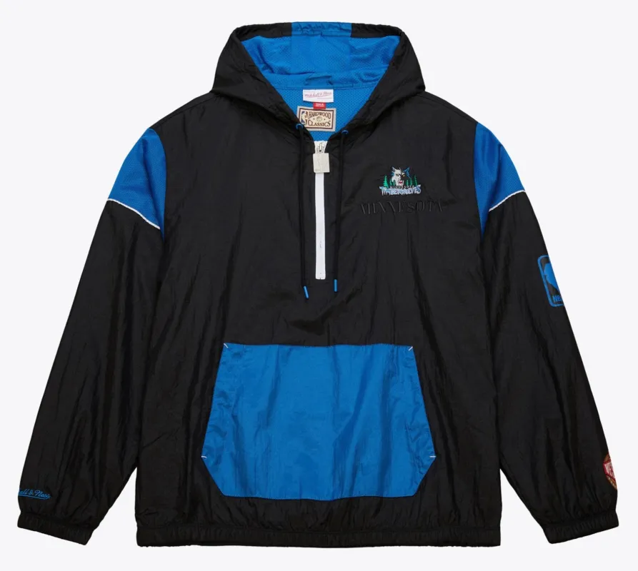 Mitchell & Ness Men's NBA Team Og 3.0 Anorak Vintage Logo Timberwolves sold by Zulily