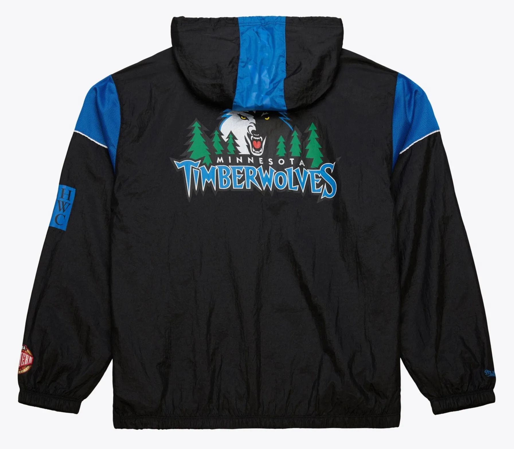 Mitchell & Ness Men's NBA Team Og 3.0 Anorak Vintage Logo Timberwolves sold by Zulily product image thumbnail 2