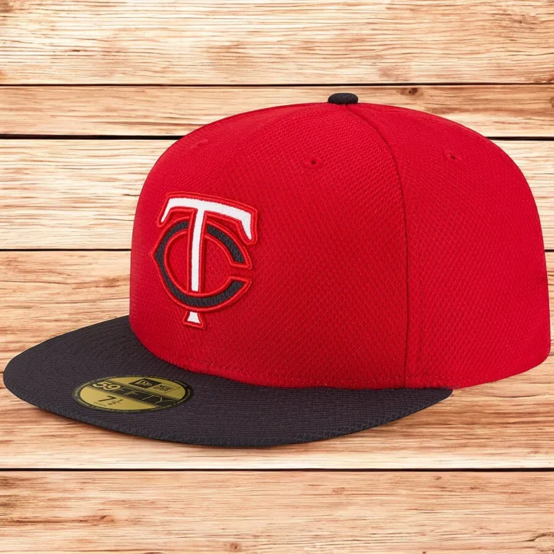 New Era Men's MLB Diamond Era 59Fifty Fitted Cap Minnesota Twins made by New Era
