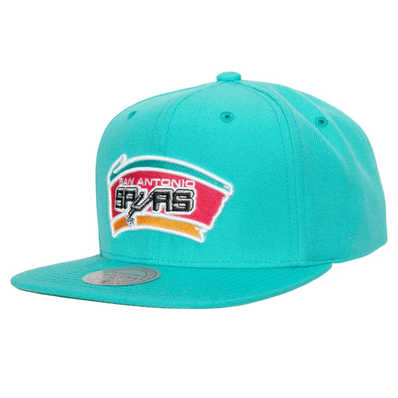 Mitchell & Ness Men's NBA Team Ground 2.0 Snapback Hwc Spurs Snapback Caps sold by Zulily
