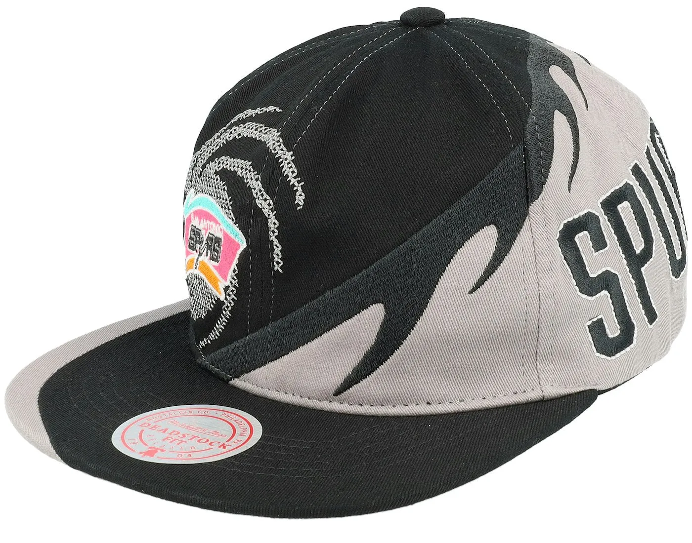 Mitchell & Ness Men's NBA Spiral Deadstock Snapback Hwc Spurs Snapback Caps sold by Zulily