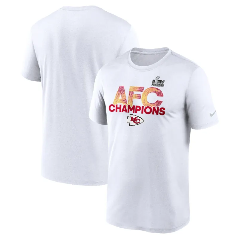 Nike Men's Chiefs 2024 Afc Champions Legend T-Shirt T-Shirts made by Nike