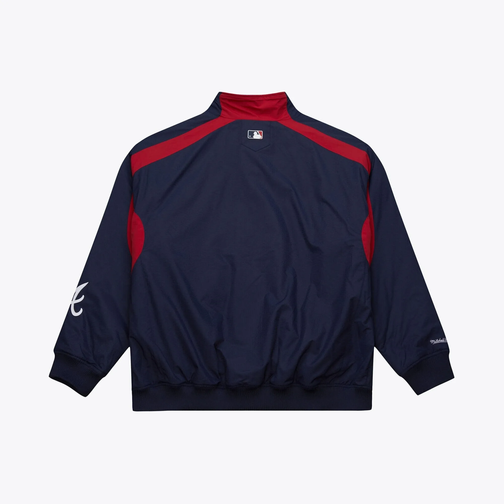 Mitchell & Ness Men's MLB Navy Jacket Braves 2005 Jackets sold by Zulily product image thumbnail 2