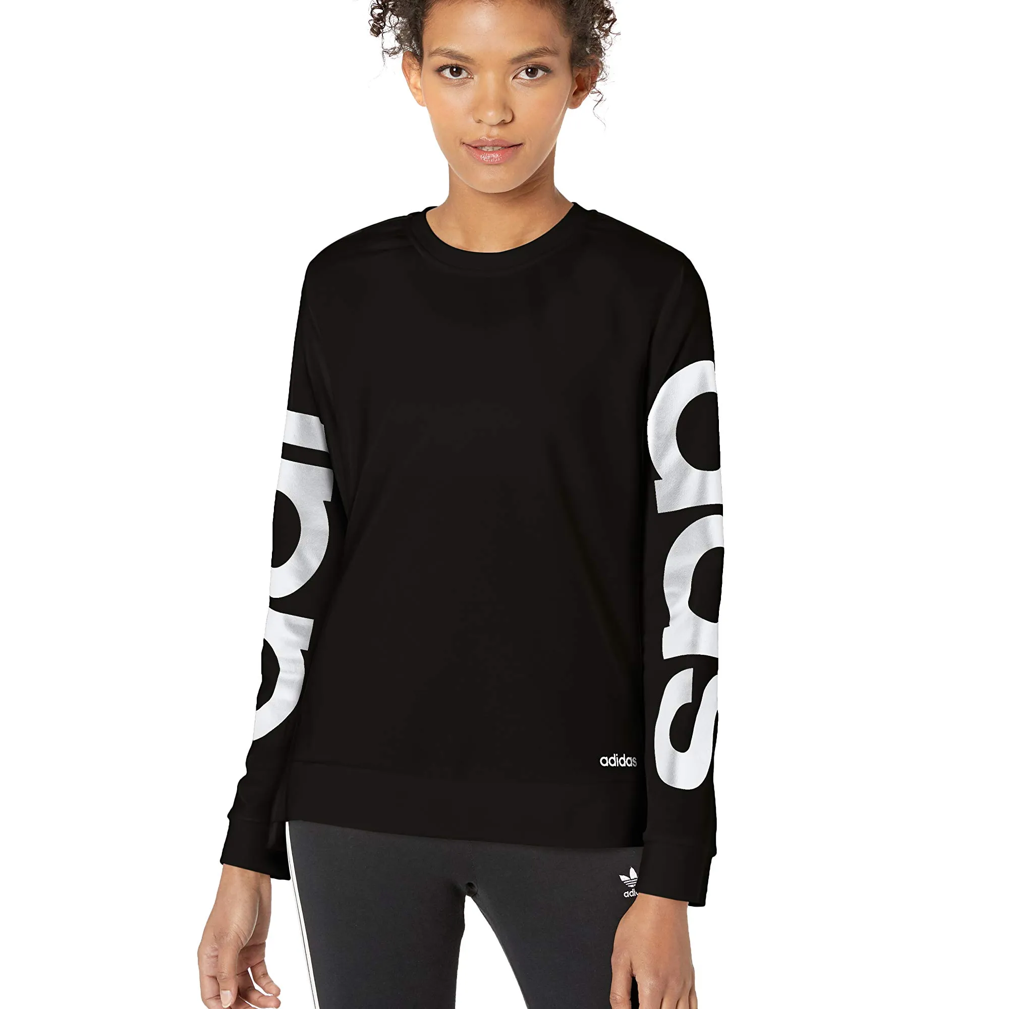 adidas Women's Essentials Brand Sweatshirt sold by Zulily product image thumbnail 2