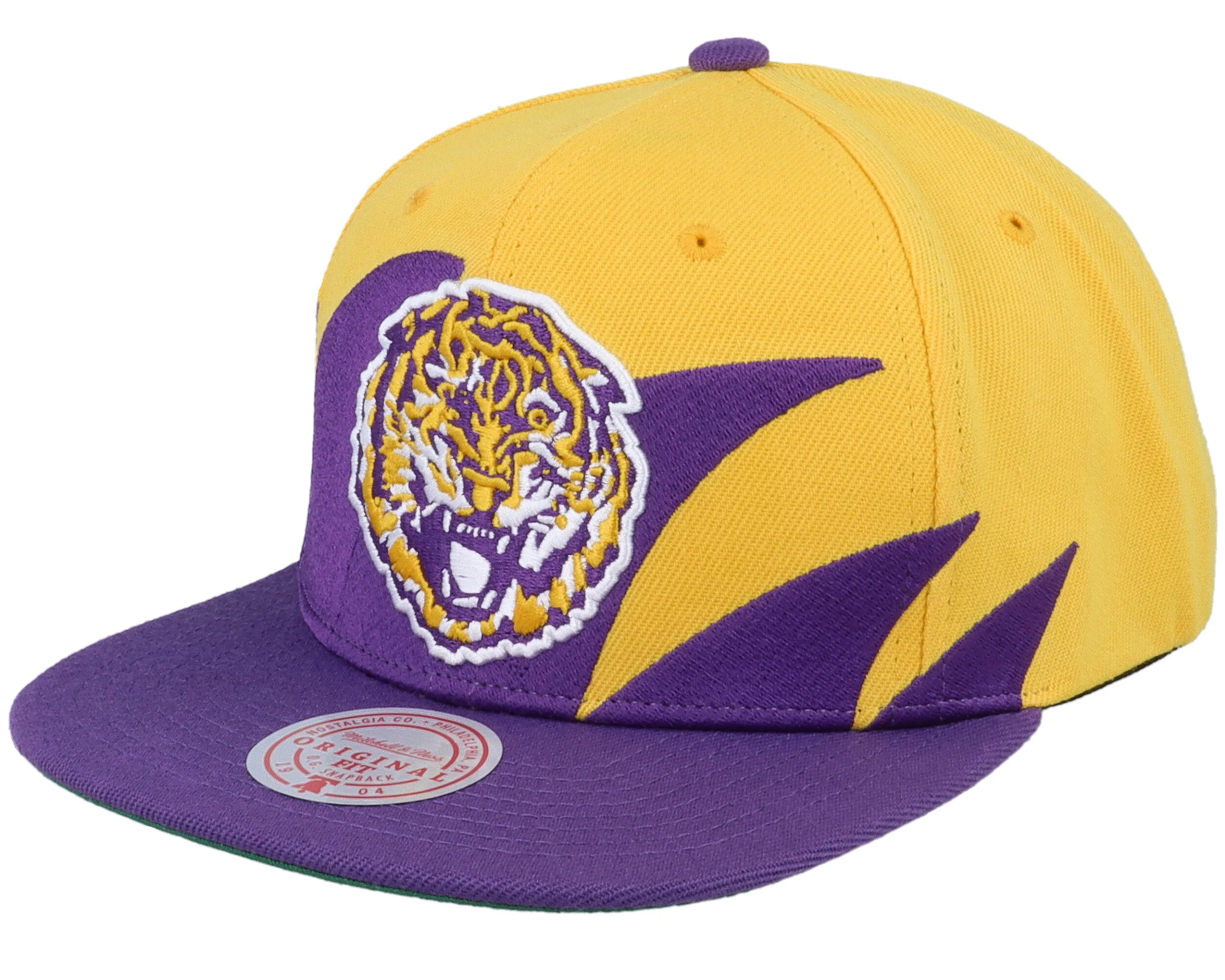 Mitchell & Ness Men's Ncaa Sharktooth Snapback Lsu Snapback Caps sold by Zulily product image thumbnail 2