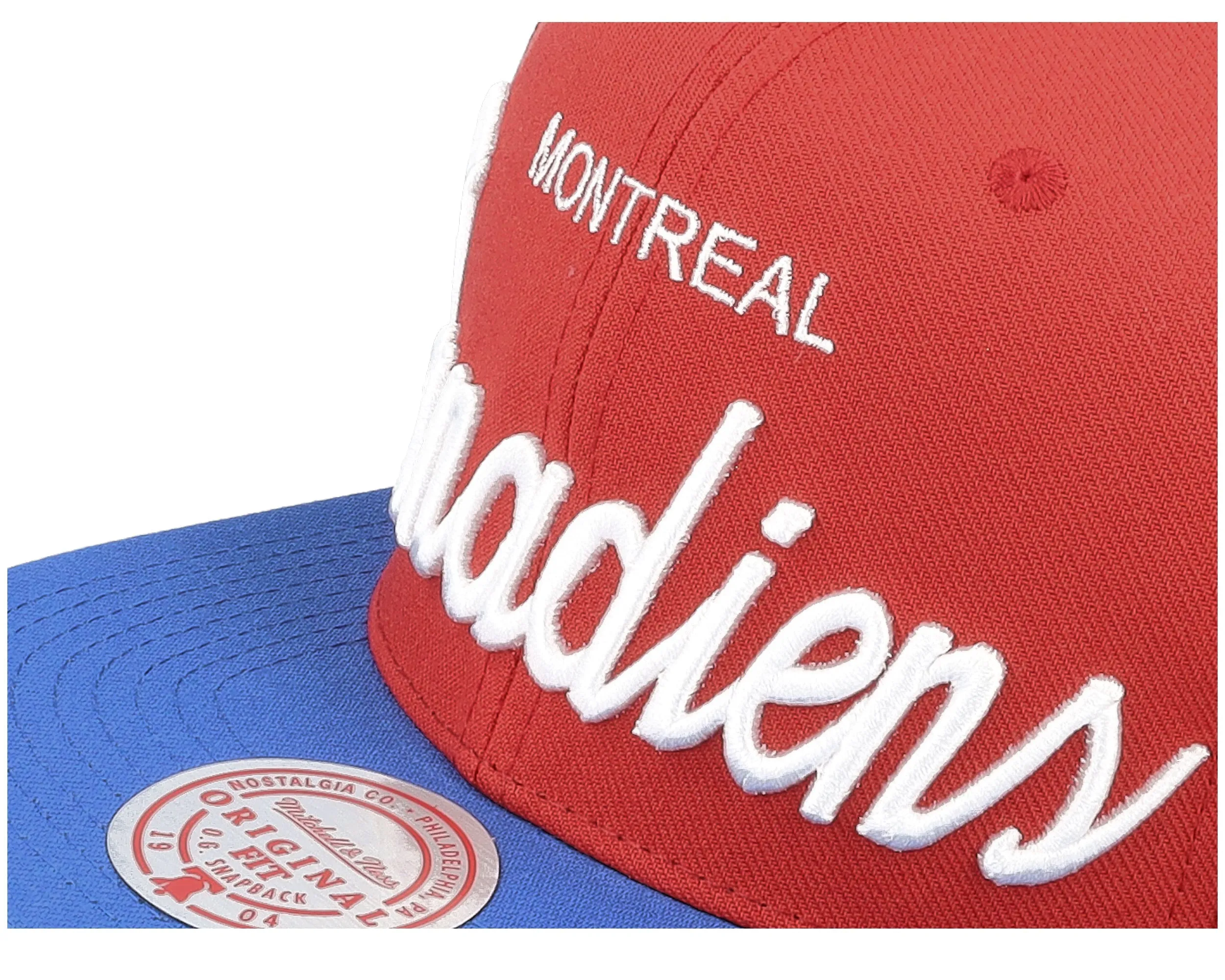 Mitchell & Ness Men's NHL Vintage Script Snapback Canadiens Snapback Caps sold by Zulily product image thumbnail 3