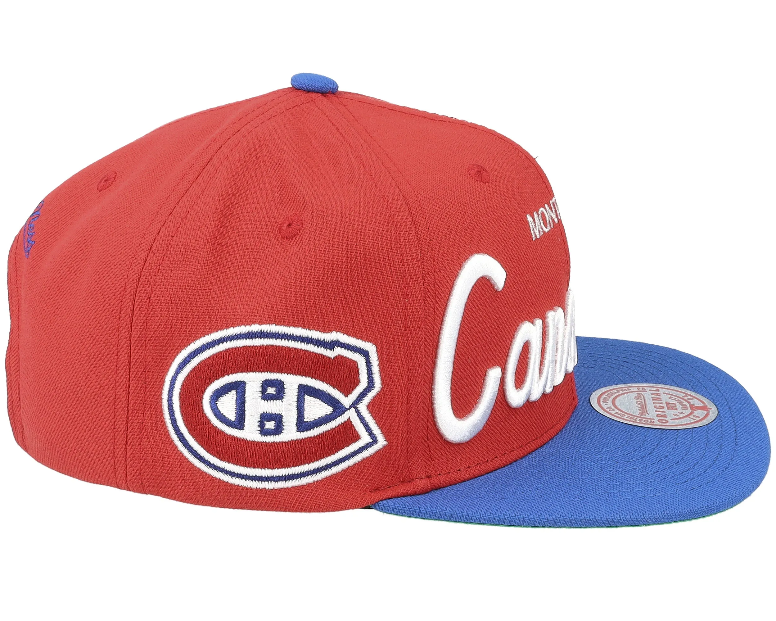 Mitchell & Ness Men's NHL Vintage Script Snapback Canadiens Snapback Caps sold by Zulily product image thumbnail 4