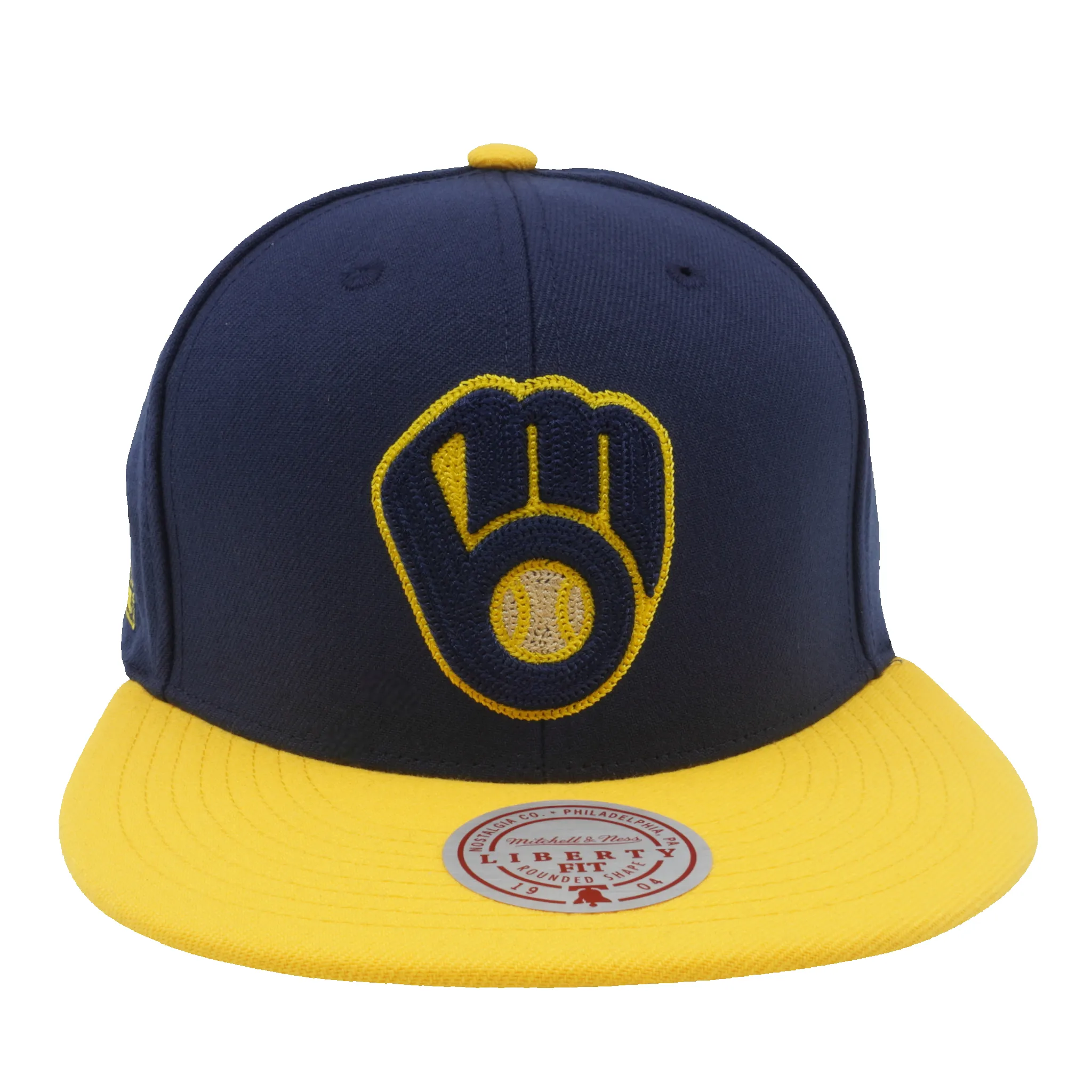 Mitchell & Ness Men's MLB Jump Off Snapback Brewers Snapback Caps sold by Zulily product image thumbnail 2