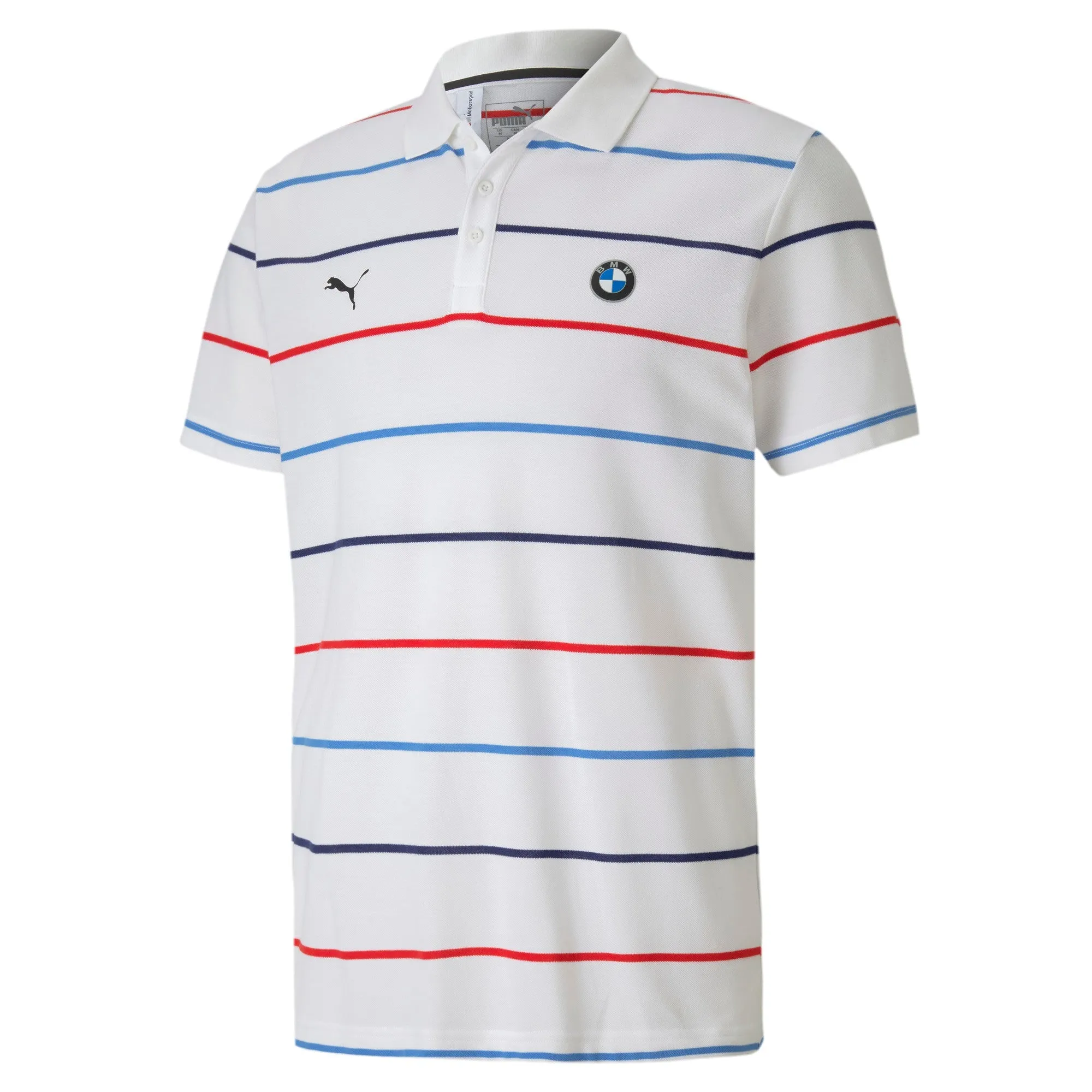 Puma Men's Bmw Motorsport Striped Polo Polos sold by Zulily product image thumbnail 4