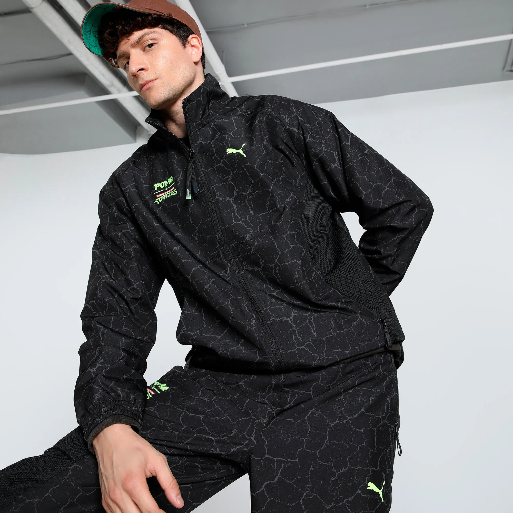 Puma Men's X Tmnt Tech Relaxed Track Jacket Jackets sold by Zulily product image thumbnail 3