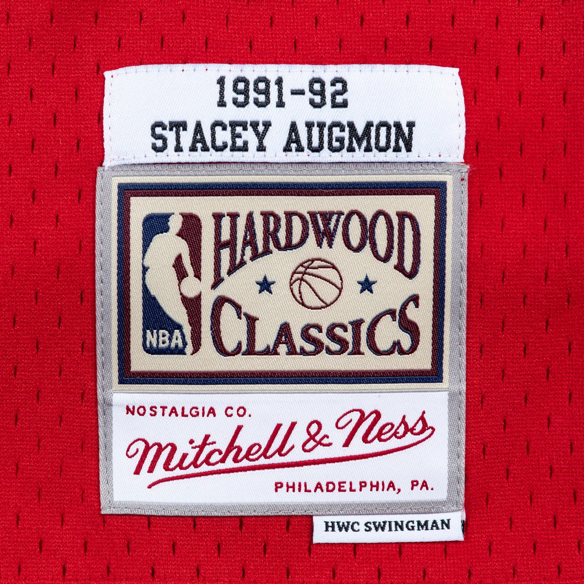 Mitchell & Ness Men's NBA Road Swingman Jersey 1991 Hawks Stacey Augmon Jerseys sold by Zulily product image thumbnail 3