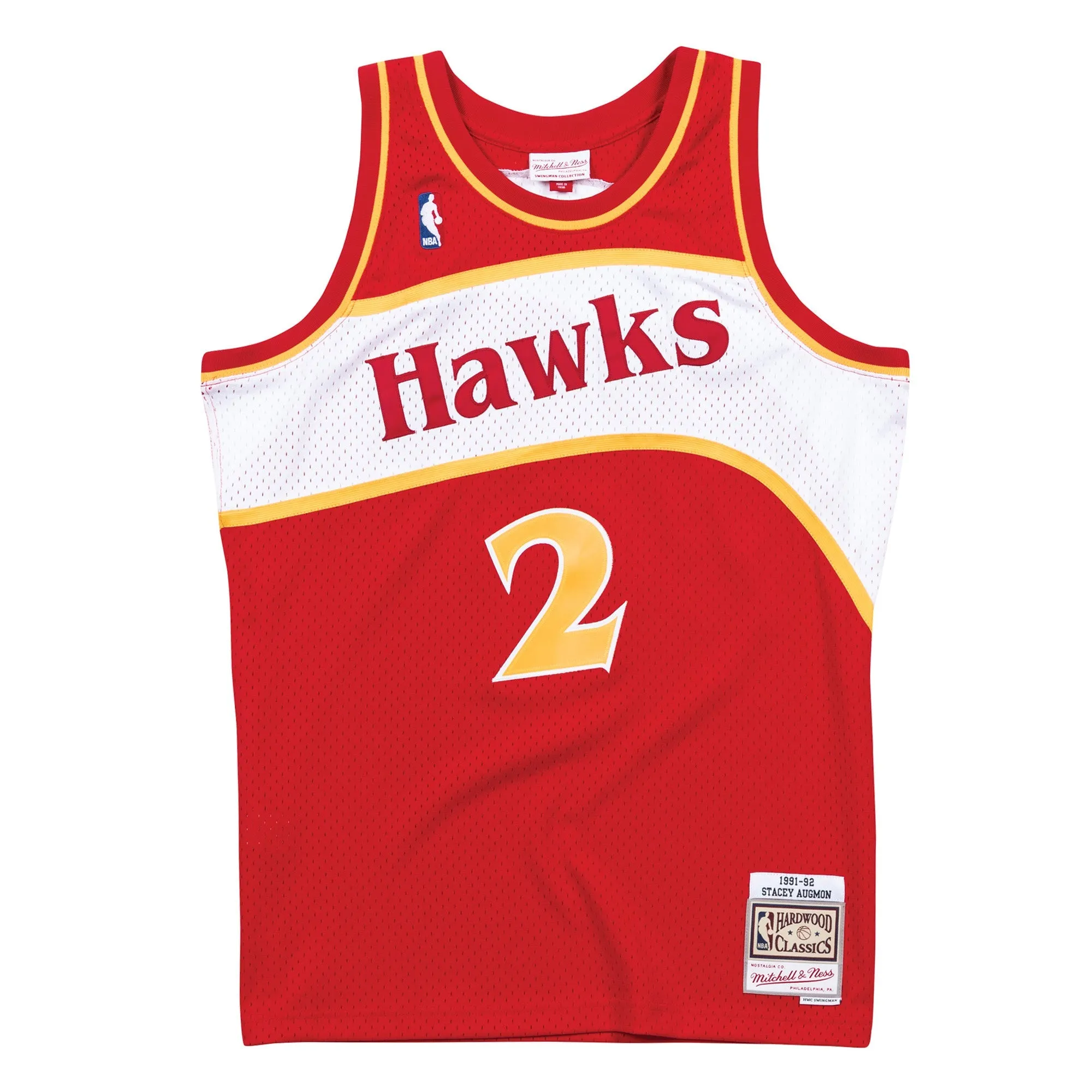 Mitchell & Ness Men's NBA Road Swingman Jersey 1991 Hawks Stacey Augmon Jerseys sold by Zulily