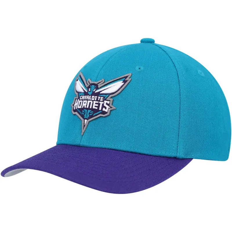 Mitchell & Ness Men's NBA Team 2 Tone 2.0 Stretch Snapback NBA Hornets Snapback Caps sold by Zulily