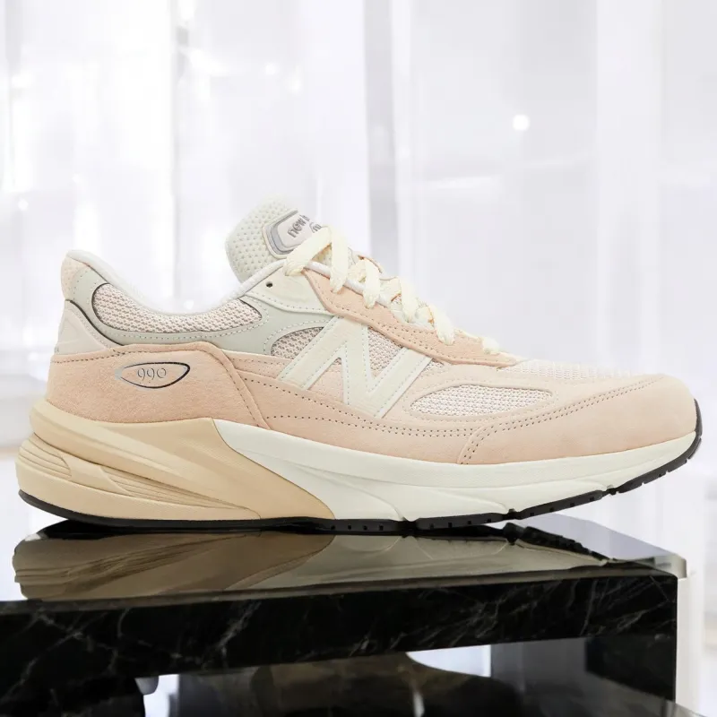 New Balance Men's 990V6 'Miusa Teddy Santis Vintage Rose' Sneakers made by New Balance