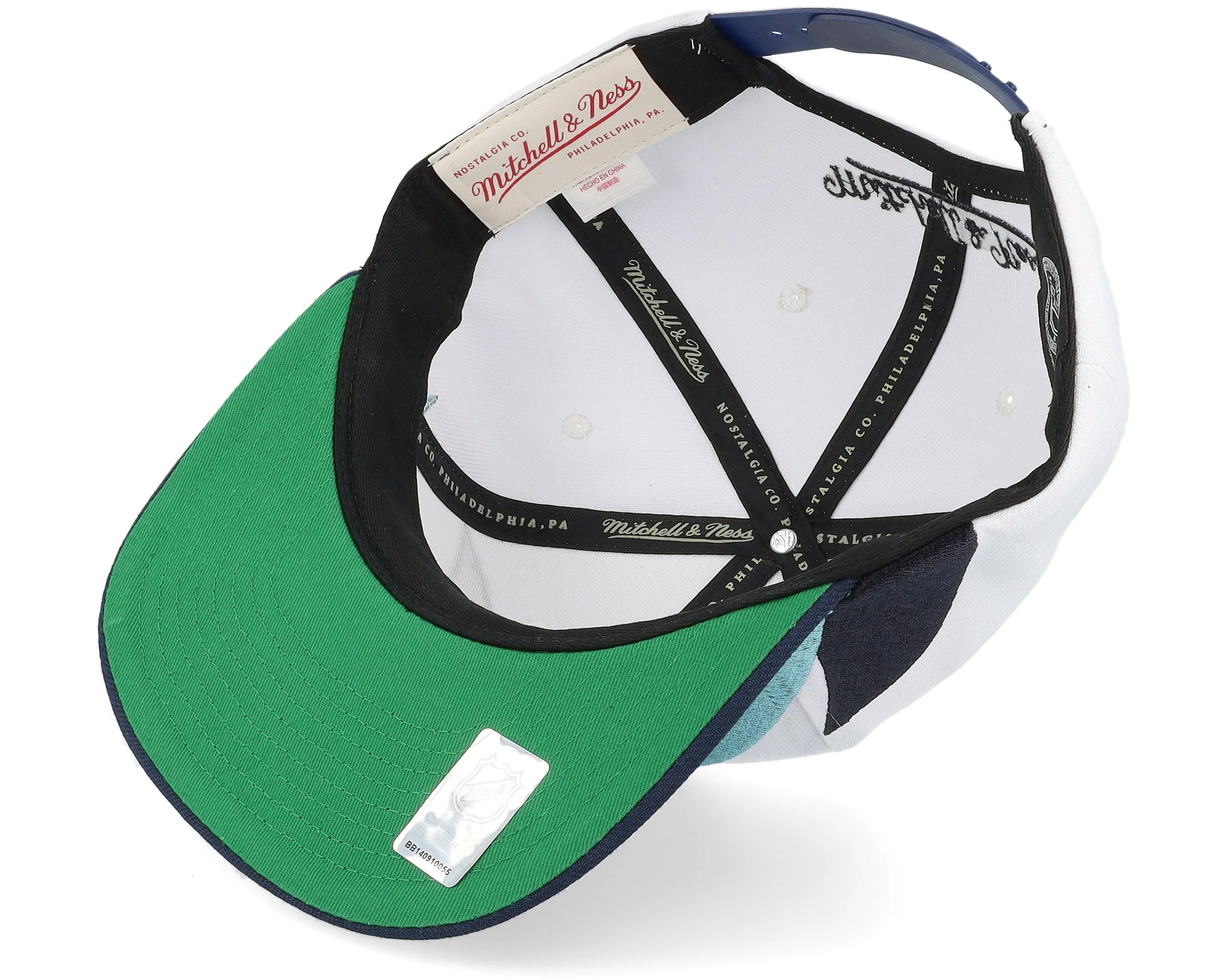 Mitchell & Ness Men's NHL Vintage Sharktooth Snapback Kraken Snapback Caps sold by Zulily product image thumbnail 4