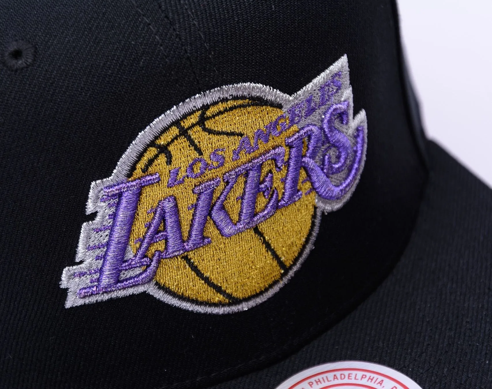 Mitchell & Ness Men's NBA Shine On Snapback Lakers Snapback Caps sold by Zulily product image thumbnail 3