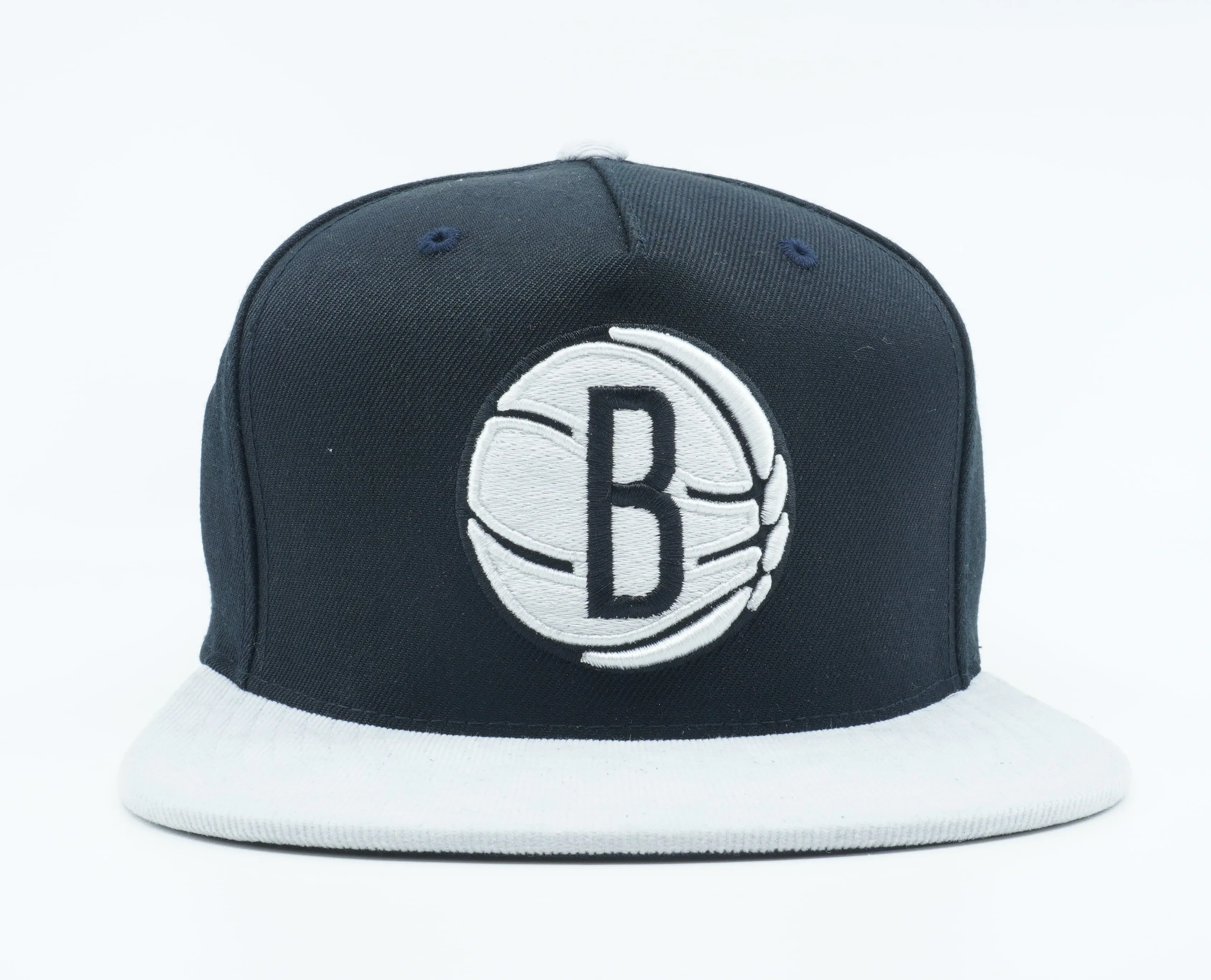 Mitchell & Ness Men's NBA Brooklyn Nets Cord Visor Strapback Hats sold by Zulily product image thumbnail 2