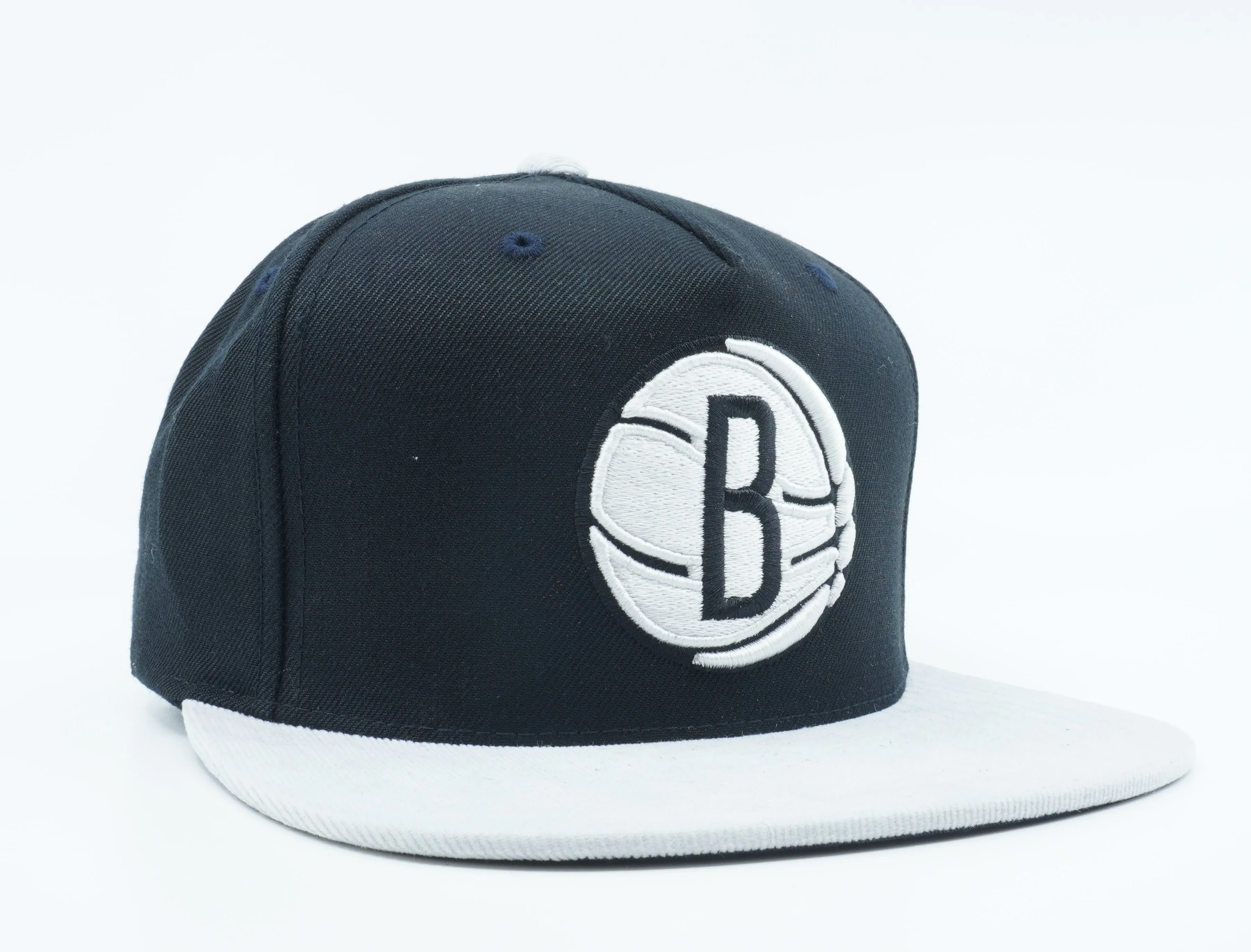 Mitchell & Ness Men's NBA Brooklyn Nets Cord Visor Strapback Hats sold by Zulily product image thumbnail 3