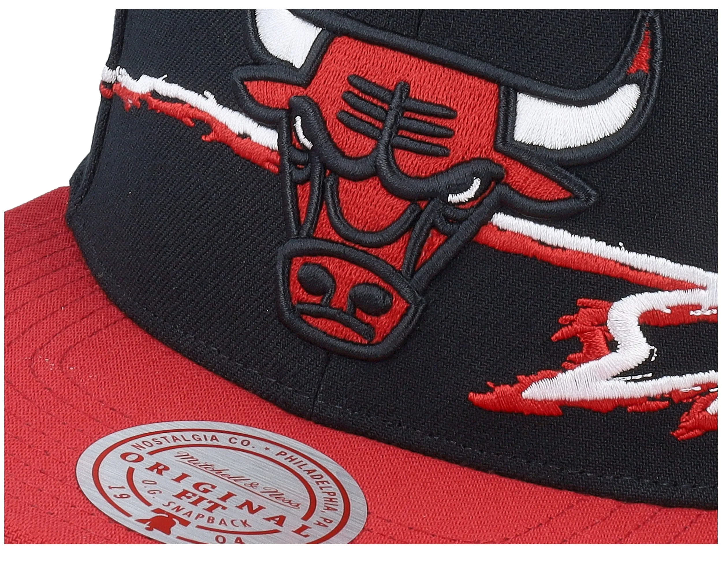 Mitchell & Ness Men's NBA Life Line Snapback Bulls Snapback Caps sold by Zulily product image thumbnail 4
