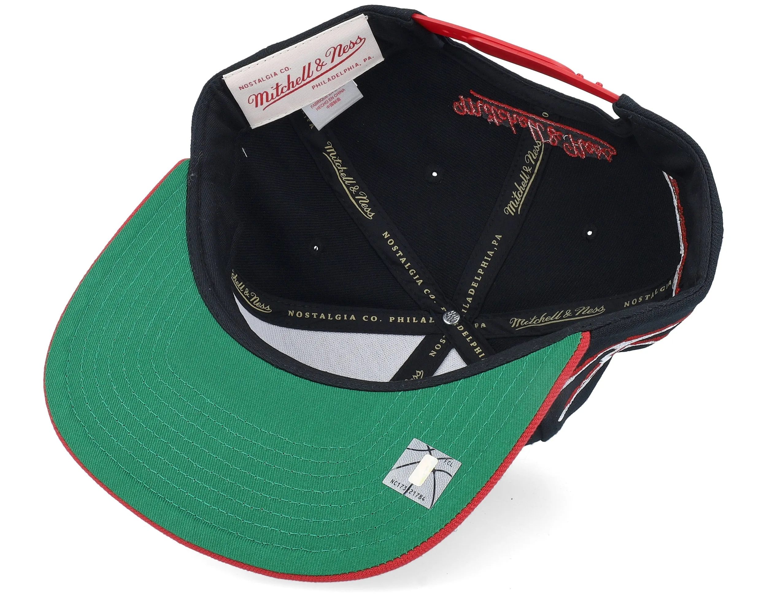 Mitchell & Ness Men's NBA Life Line Snapback Bulls Snapback Caps sold by Zulily product image thumbnail 5