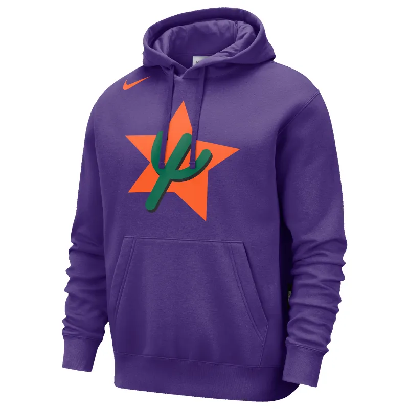 Nike Men's NBA Suns Club Pullover Hoodie City Edition sold by Zulily