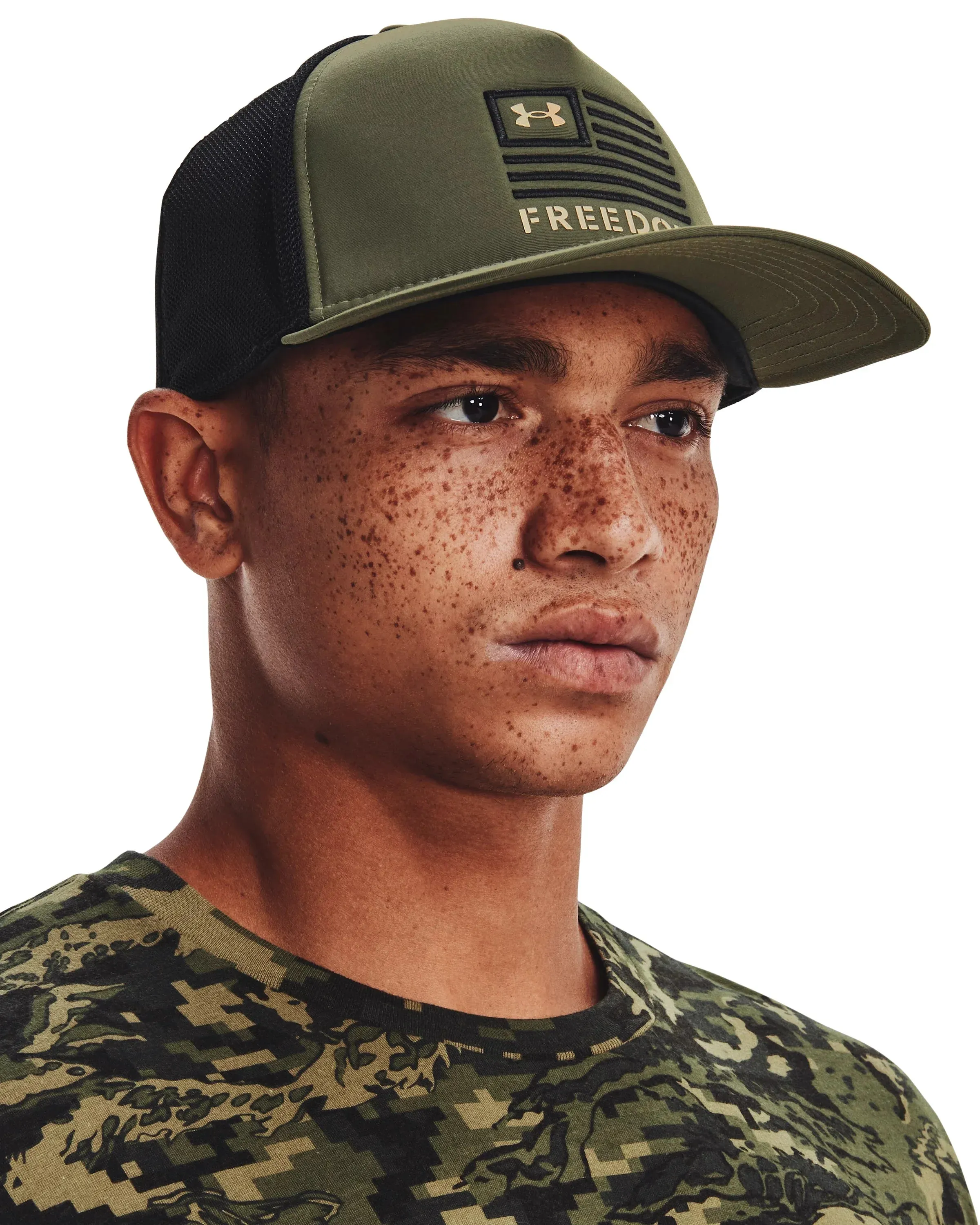 Under Armour Men's Freedom Trucker Cap sold by Zulily product image thumbnail 3