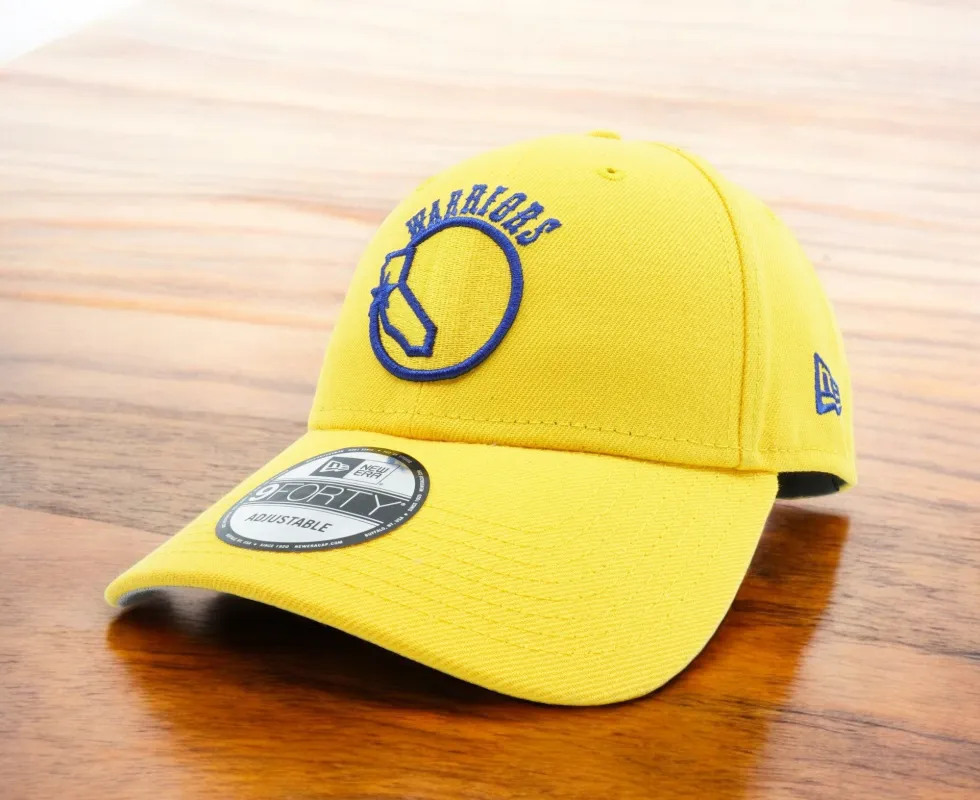 New Era Men's NBA Golden State Warriors Free Throw 9Forty Snapback Hats sold by Zulily
