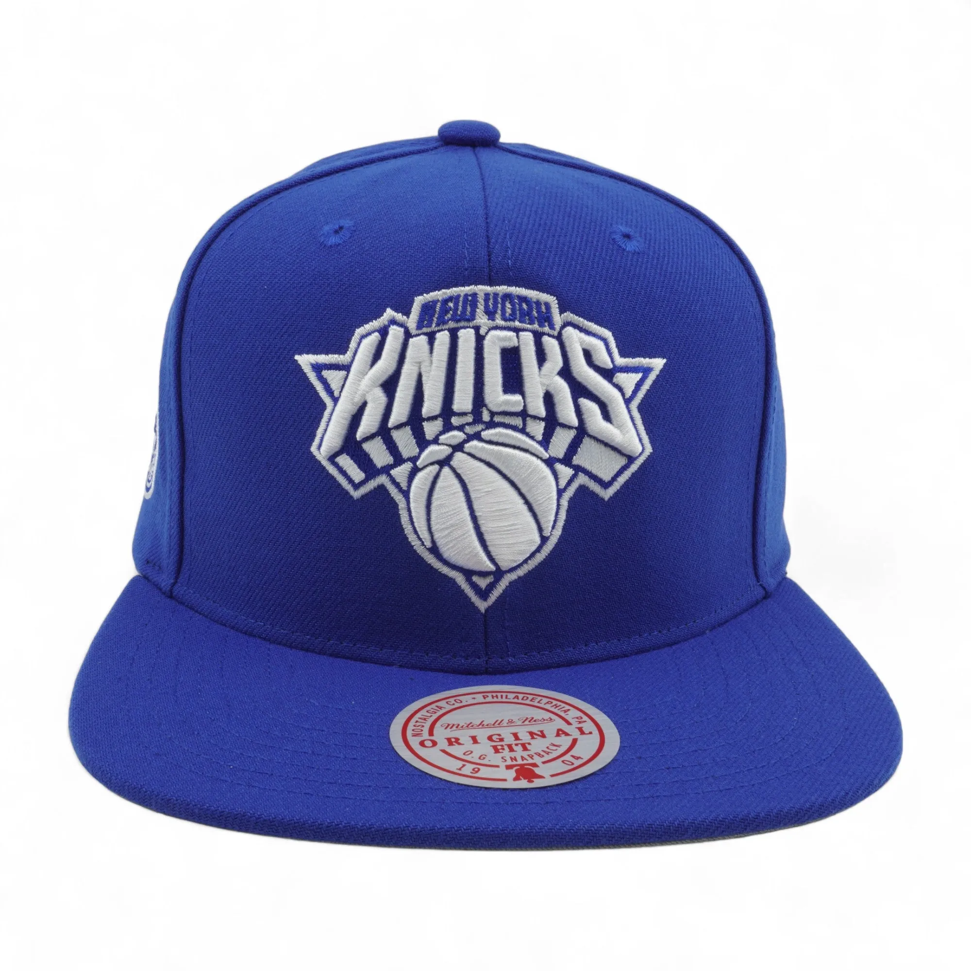 Mitchell & Ness Men's NBA Back To Basics Snapback Knicks Snapback Caps sold by Zulily product image thumbnail 2