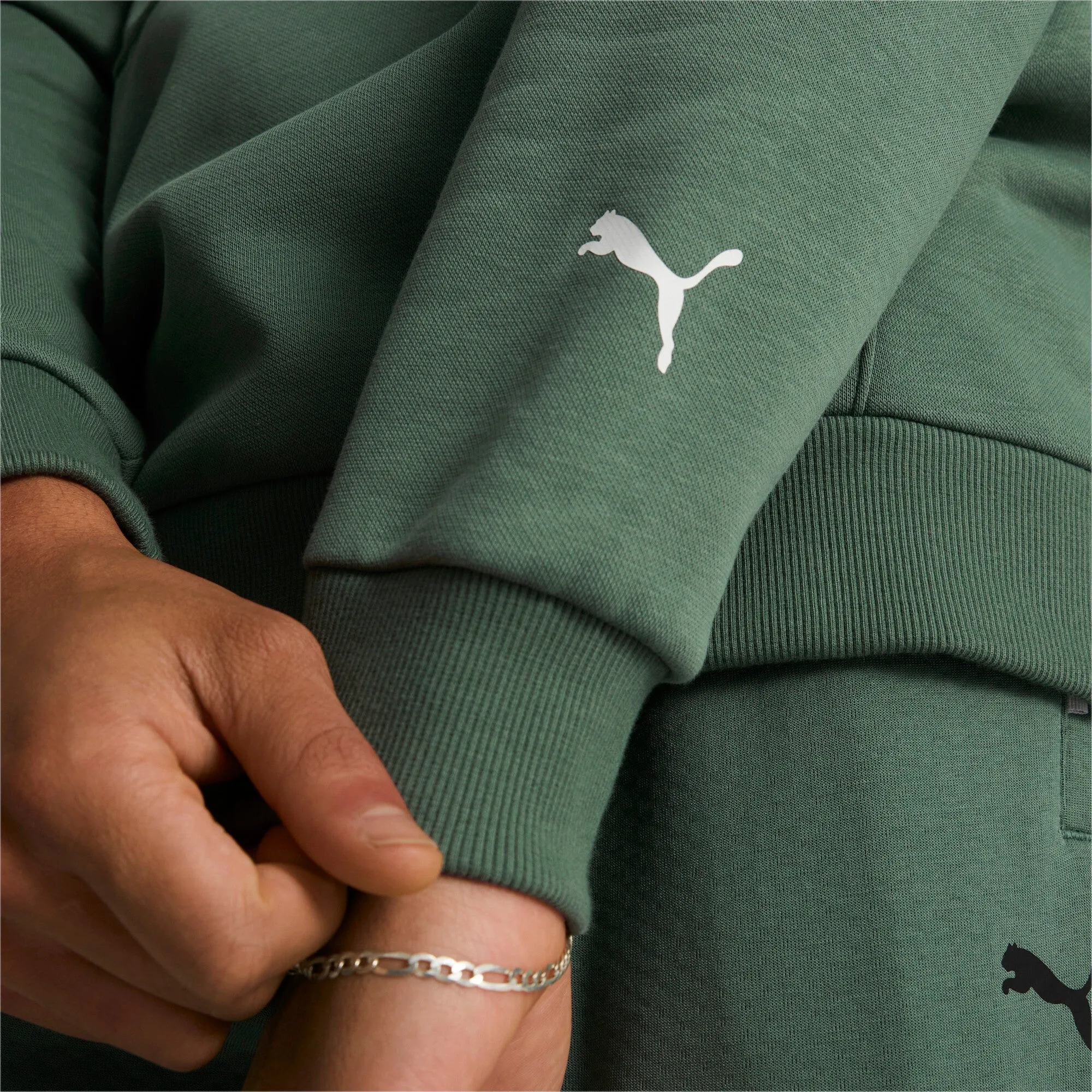 Puma Men's Mapf1 Mercedes Essential Fleece Hoodie sold by Zulily product image thumbnail 4