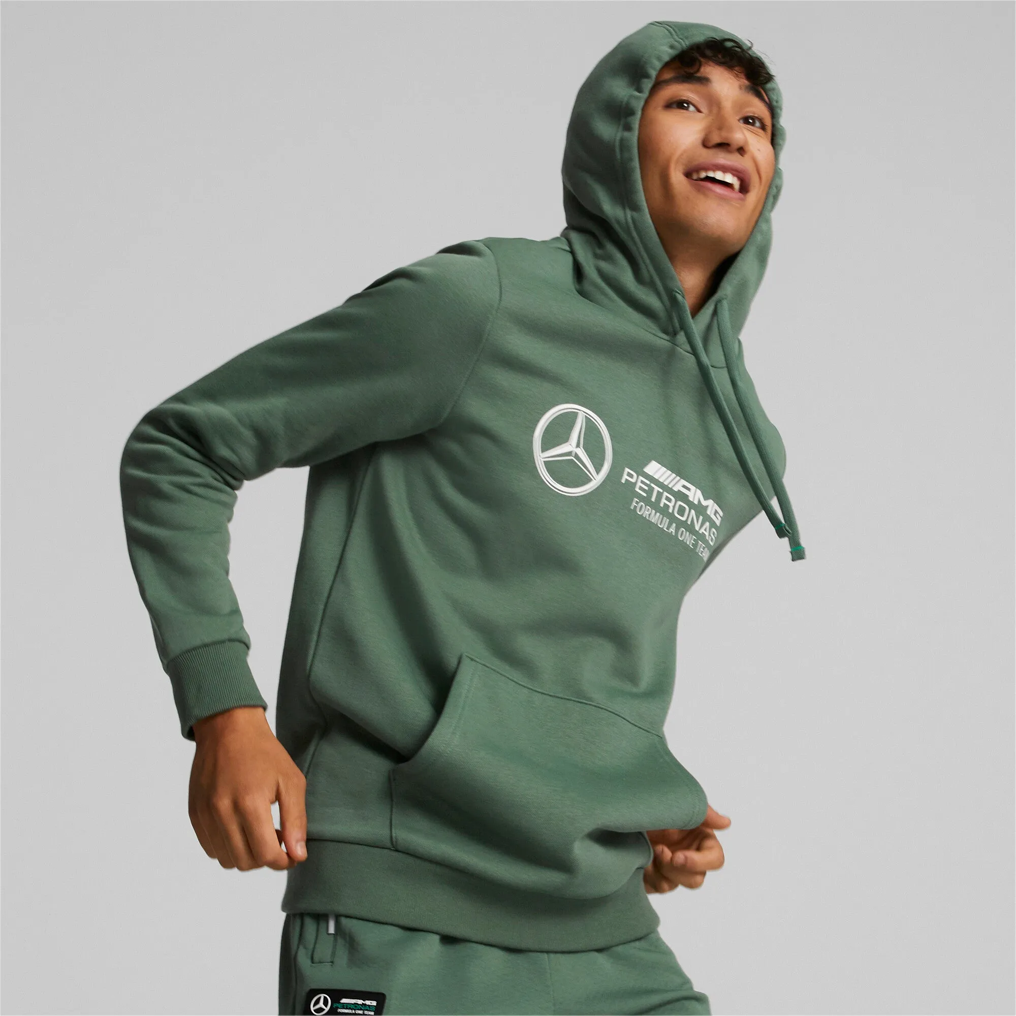 Puma Men's Mapf1 Mercedes Essential Fleece Hoodie sold by Zulily product image thumbnail 2