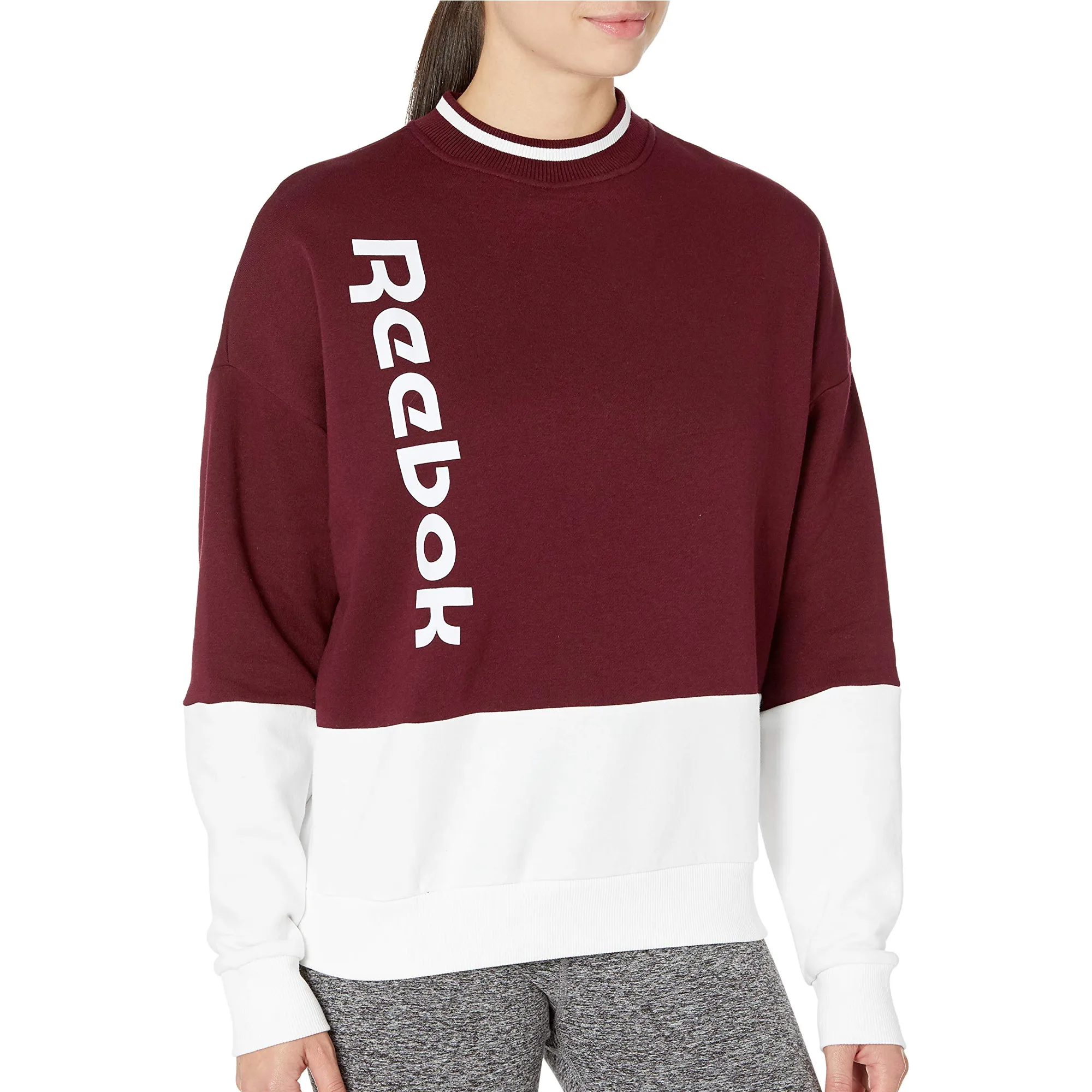 Reebok Women's Training Essentials Logo Crew Sweatshirt sold by Zulily