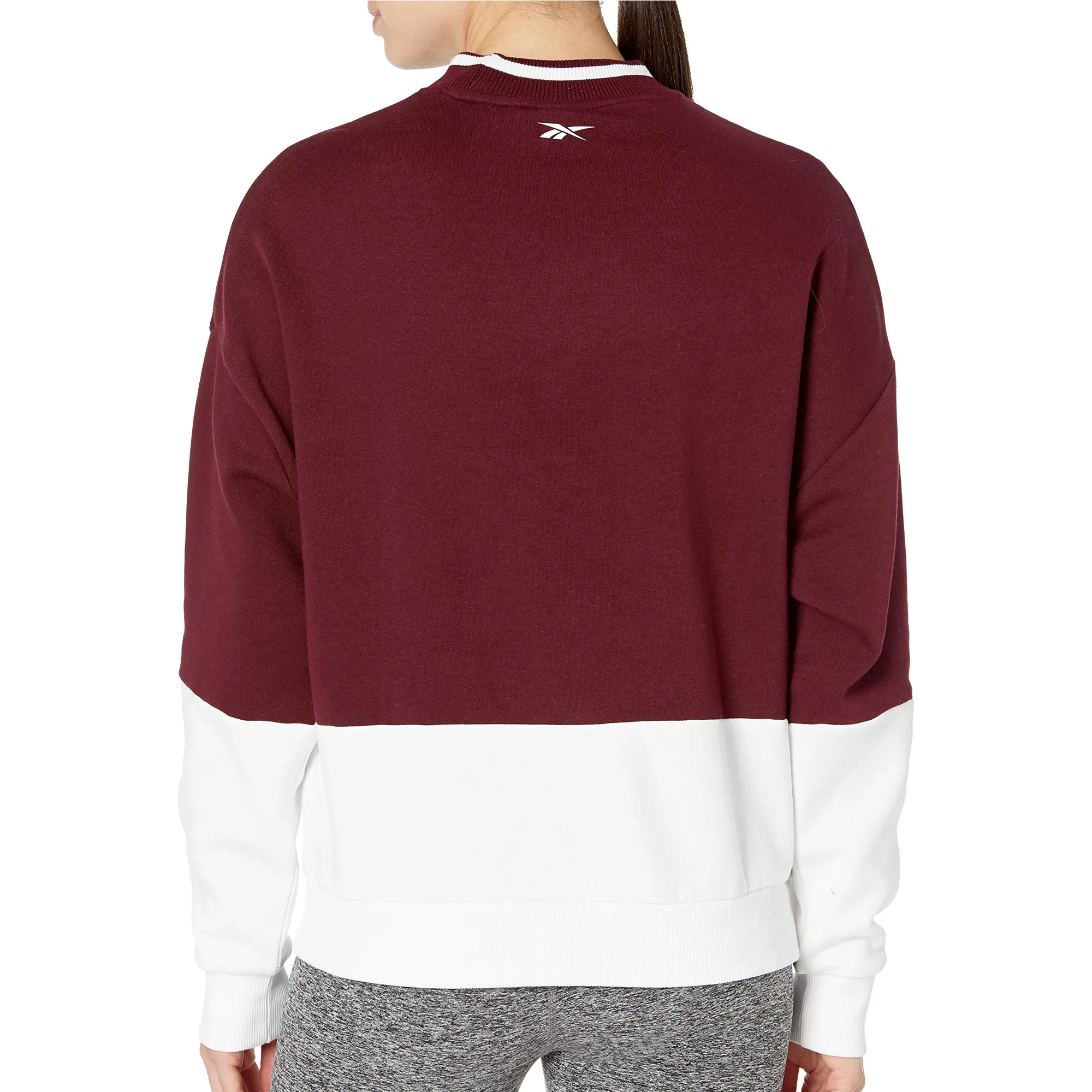Reebok Women's Training Essentials Logo Crew Sweatshirt sold by Zulily product image thumbnail 2