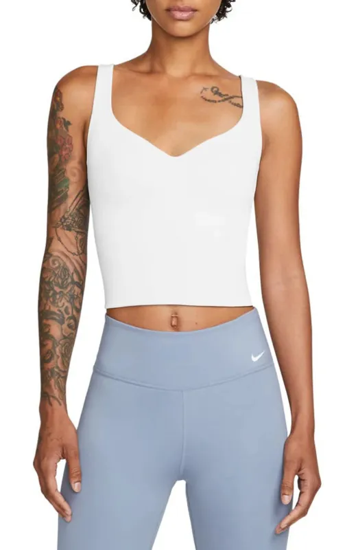 Nike Women's Alate Medium-Support Padded Sports Bra Tank Top Tops made by Nike